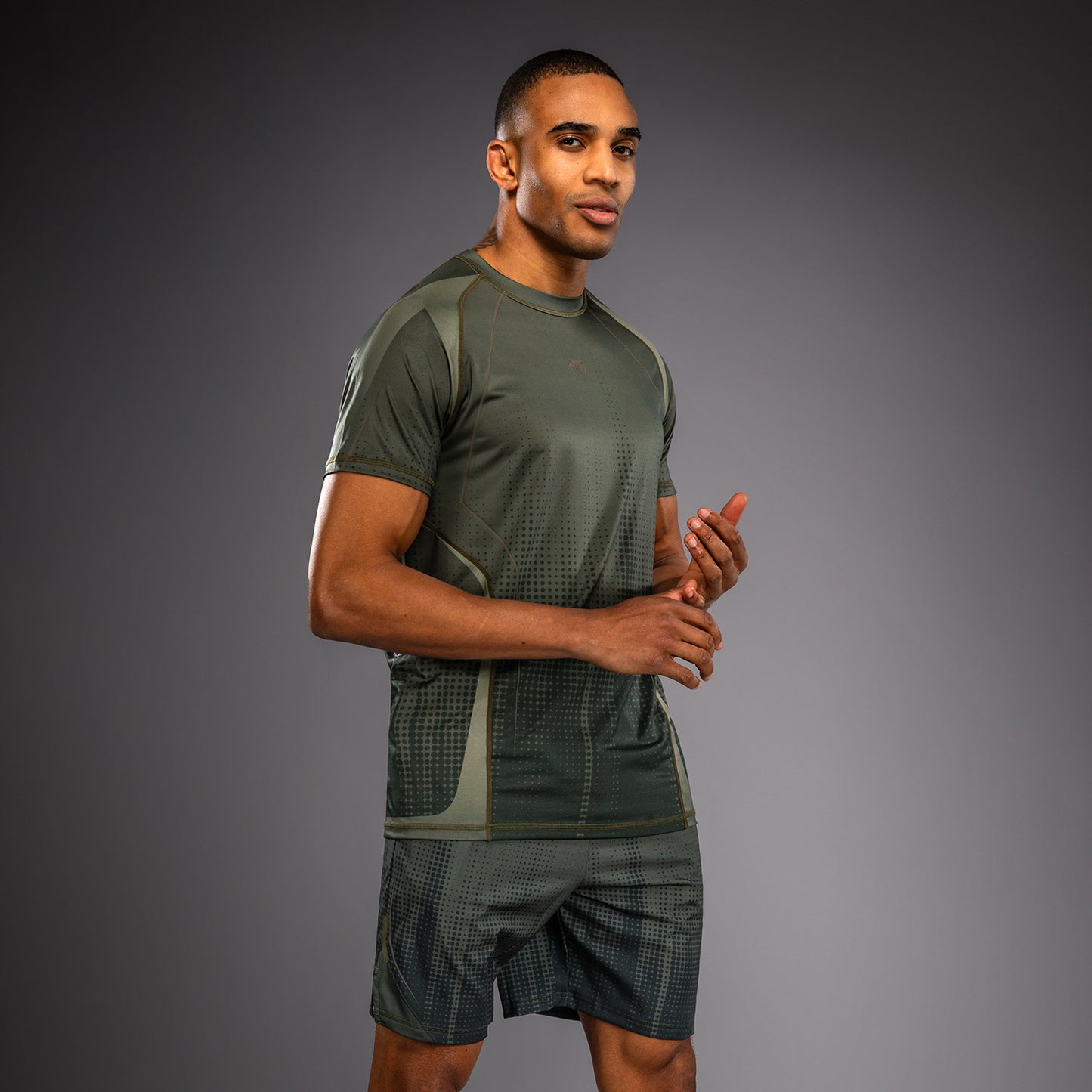 Venum Stealth Dry Tech Camiseta Dry Tech – Caqui/Verde Oscuro