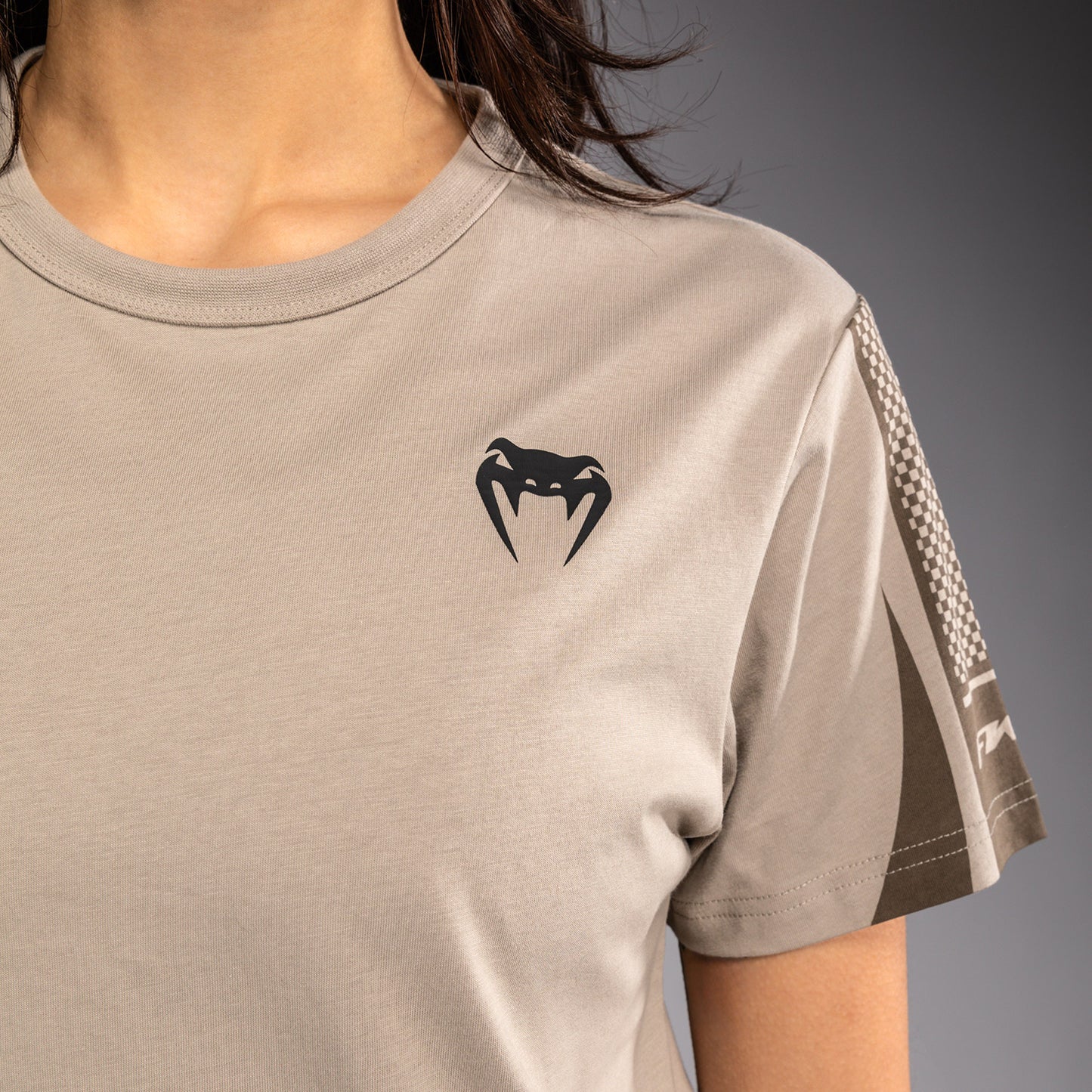Venum UFC Unity by Venum Authentic Fight Week Camiseta de Manga Corta para Mujer - Arena