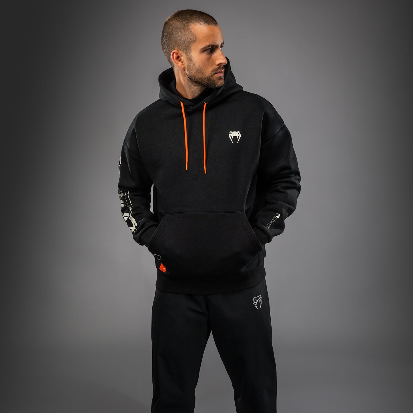 Venum Eclipse Sudadera con Capucha – Negro/Marfil