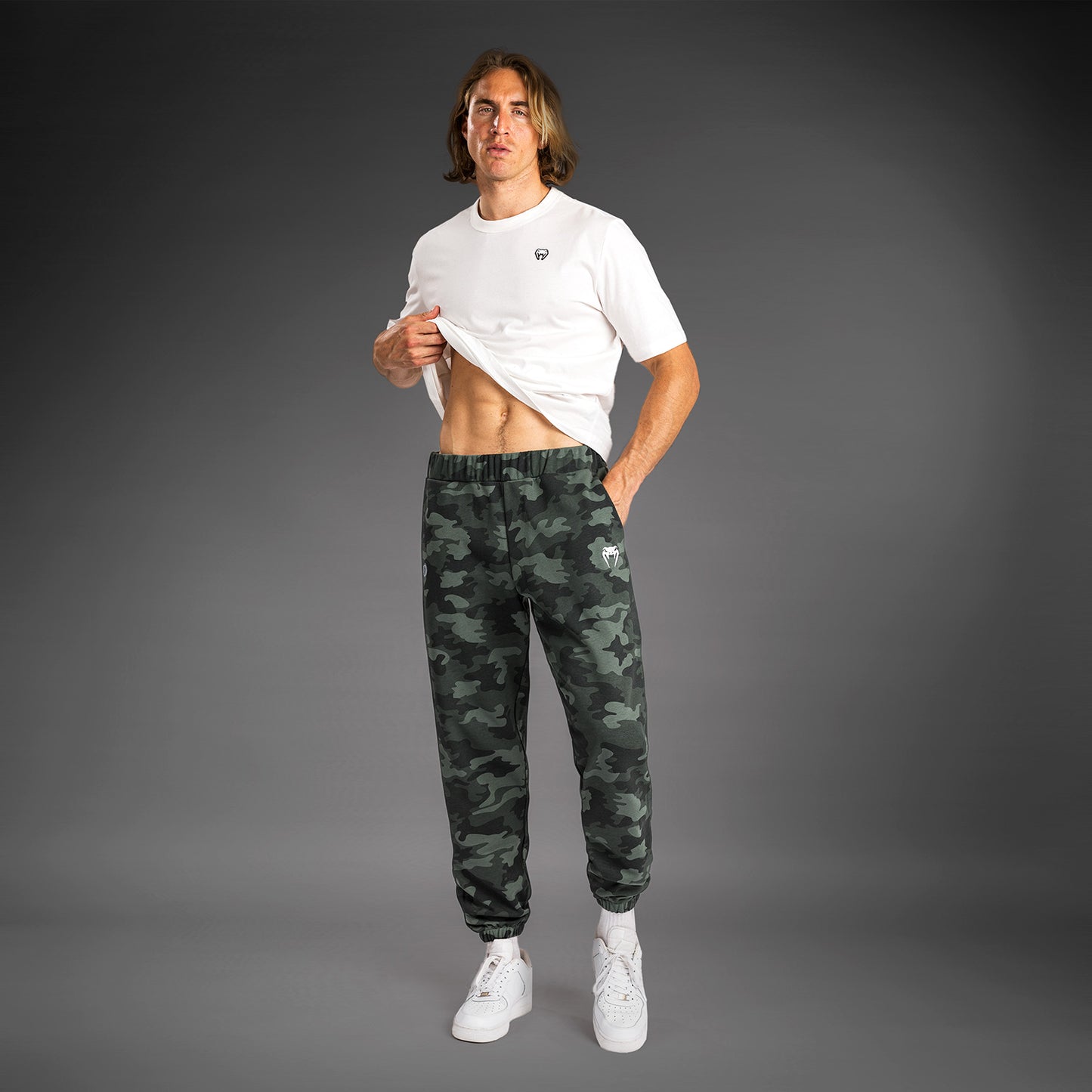 Venum Vortex XL Pantalones Deportivos para Hombre - Camuflaje Caqui
