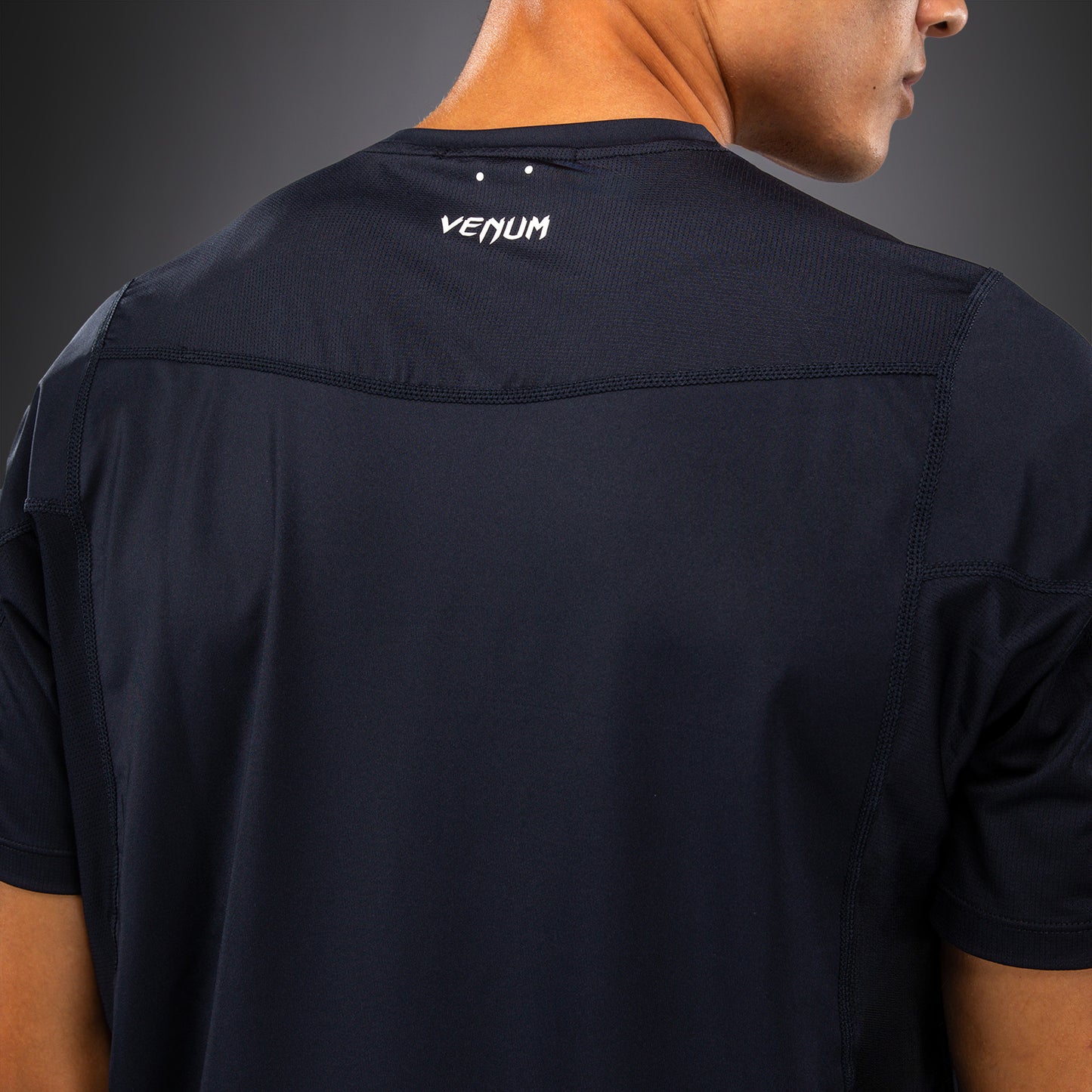 Venum G-Core Camiseta Dry Tech - Azul Marino/Blanco