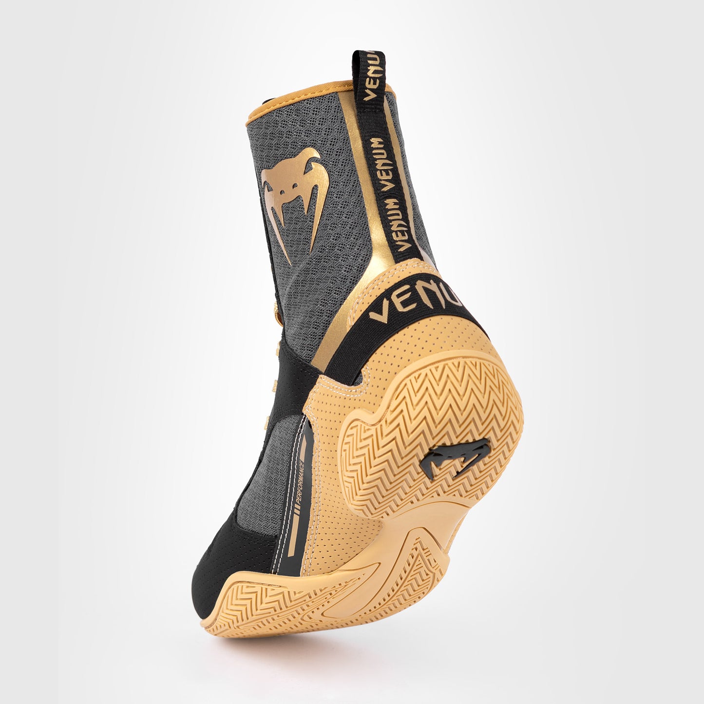 Venum Elite Zapatillas de Boxeo - Negro/Beige