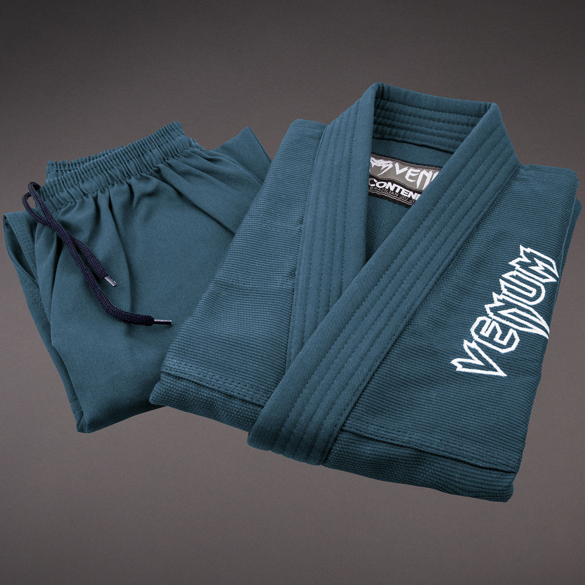 Venum Contender Kimono de BJJ para Niño (Cinturón Blanco Gratis Incluido) – Azul