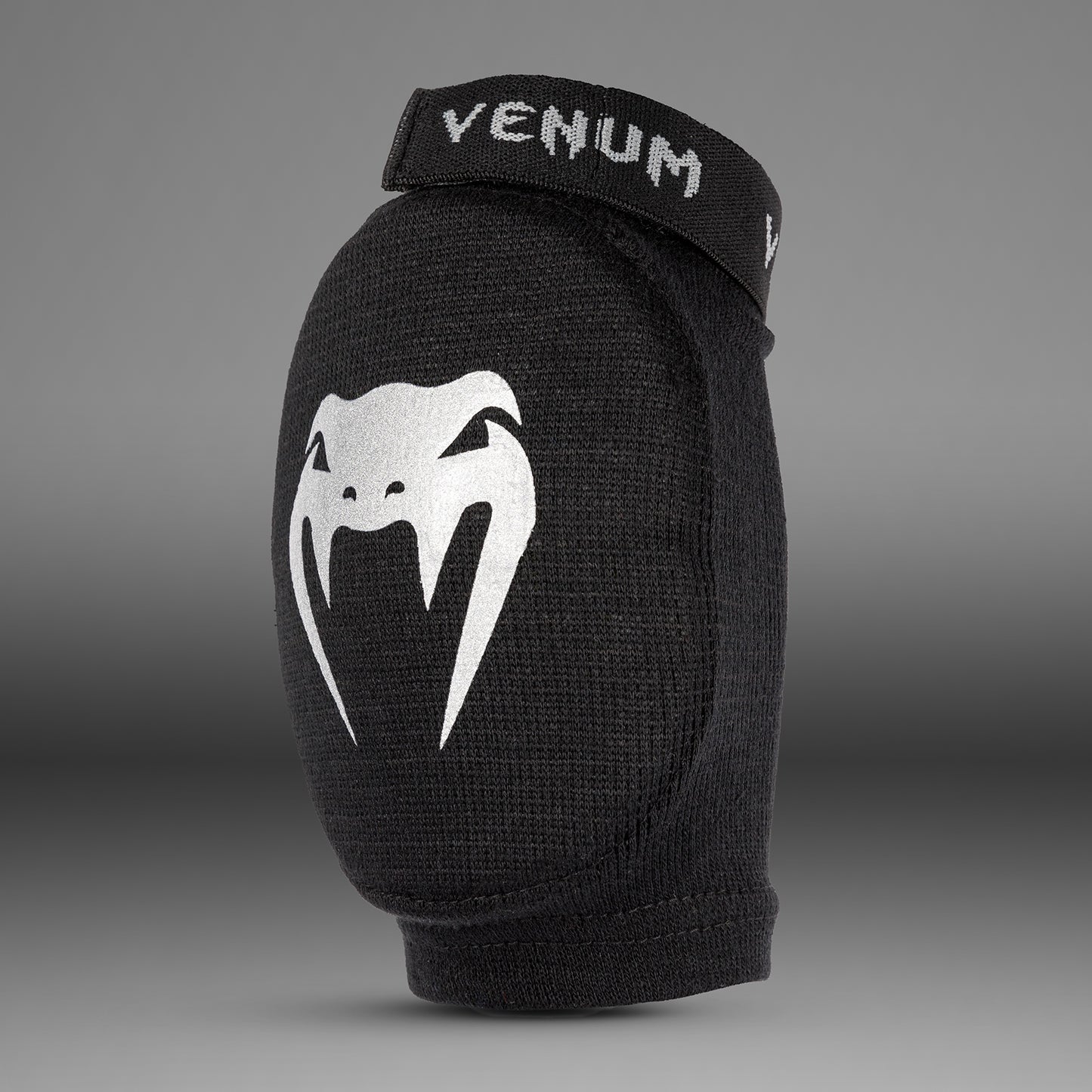 Venum Kontact Protectores de Codo - Negro/Plata