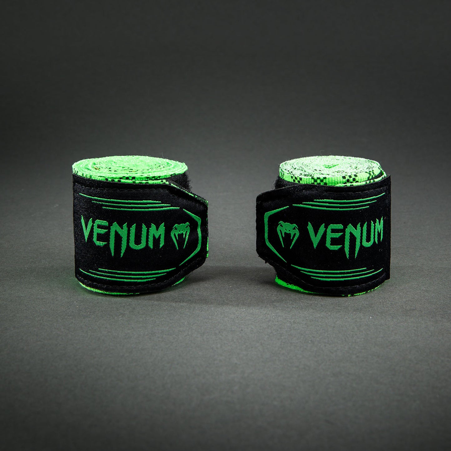 Venum Kontact Evo Tartan Vendas de Boxeo - Verde Neón