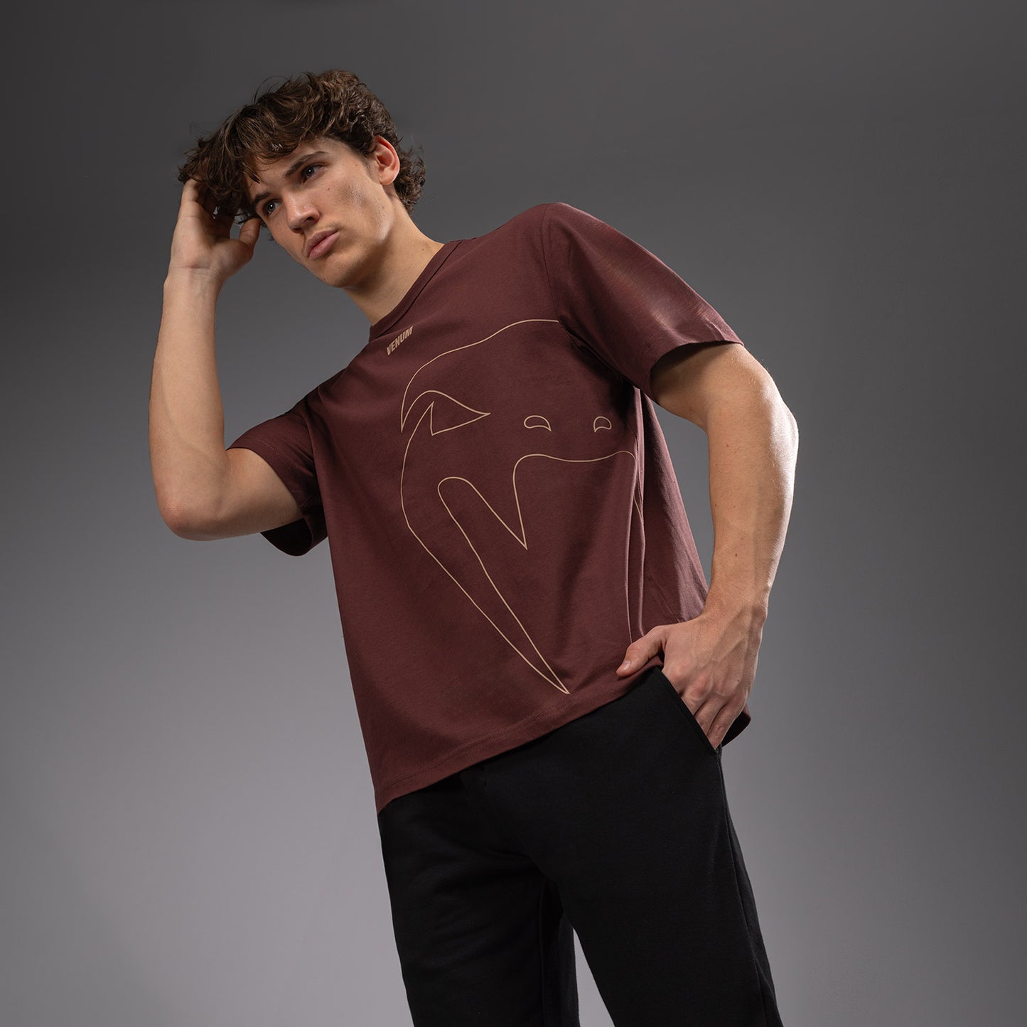 Venum Giant Connect Camiseta - Marrón chocolate