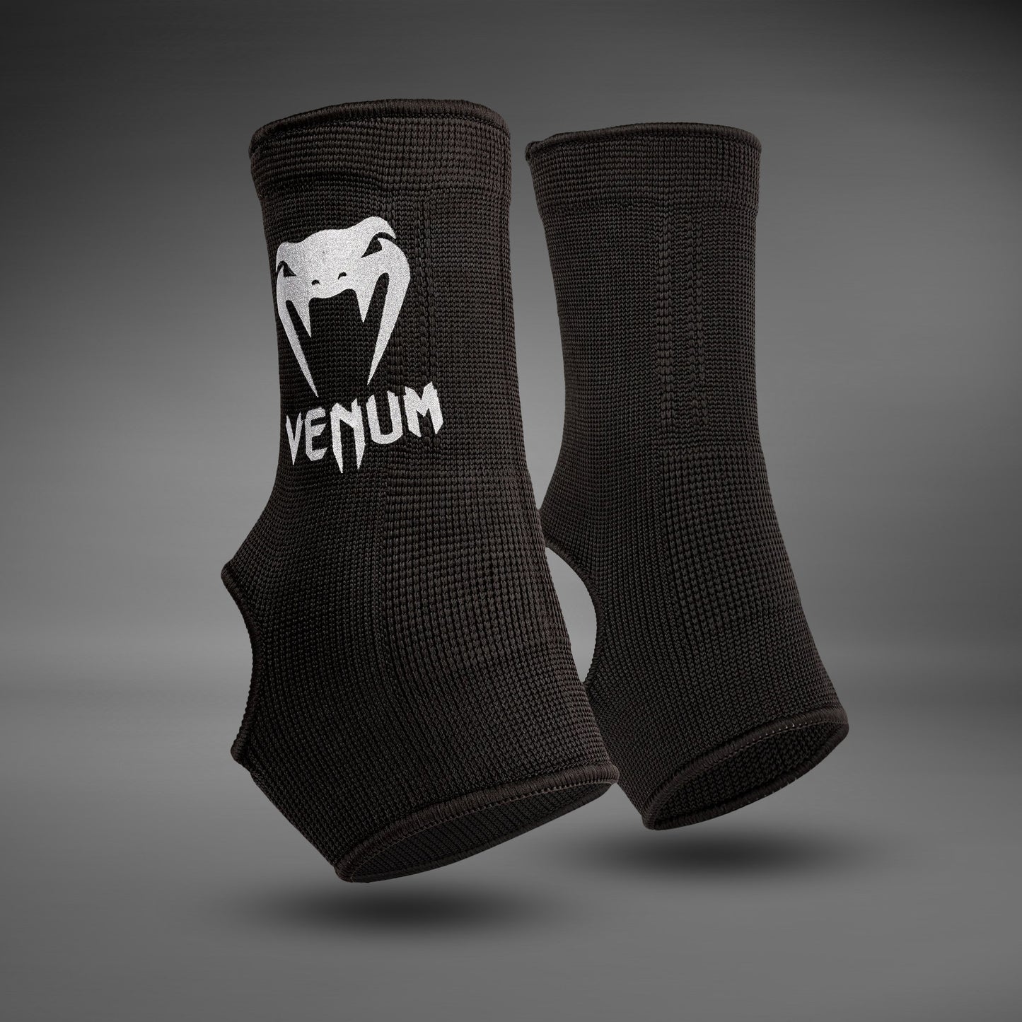 Venum Kontact Protectores de Tobillo - Negro/Plata
