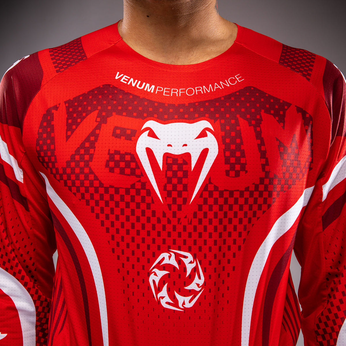 Venum MX Challenger Camiseta de Motorsports - Rojo