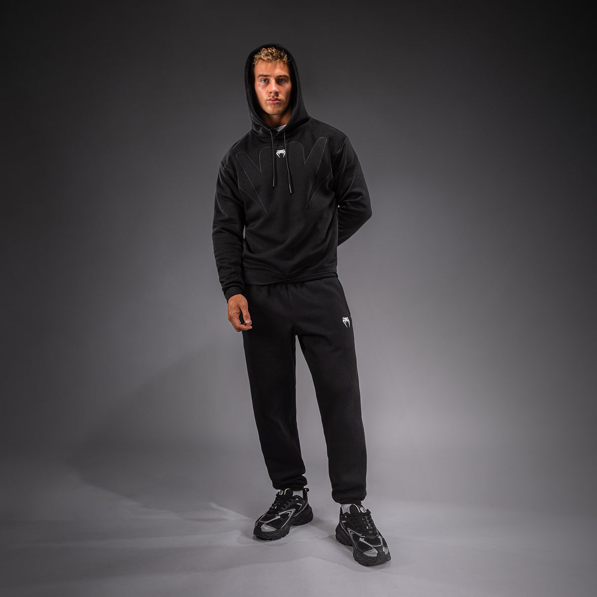 Venum Attack Fleece & Weave Sudadera con capucha - Negro