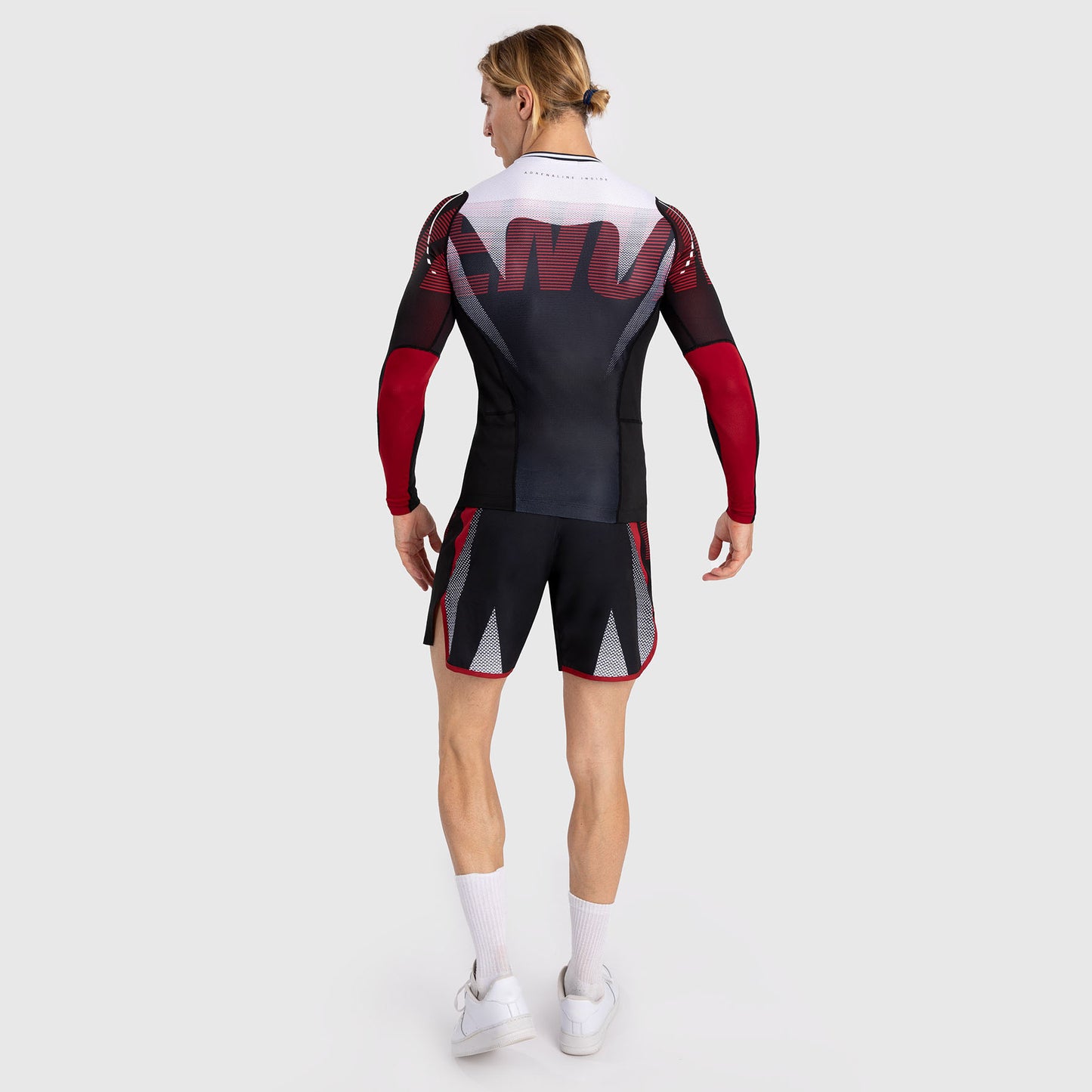 Venum Adrenaline Rashguard de Manga Larga para Hombre - Red