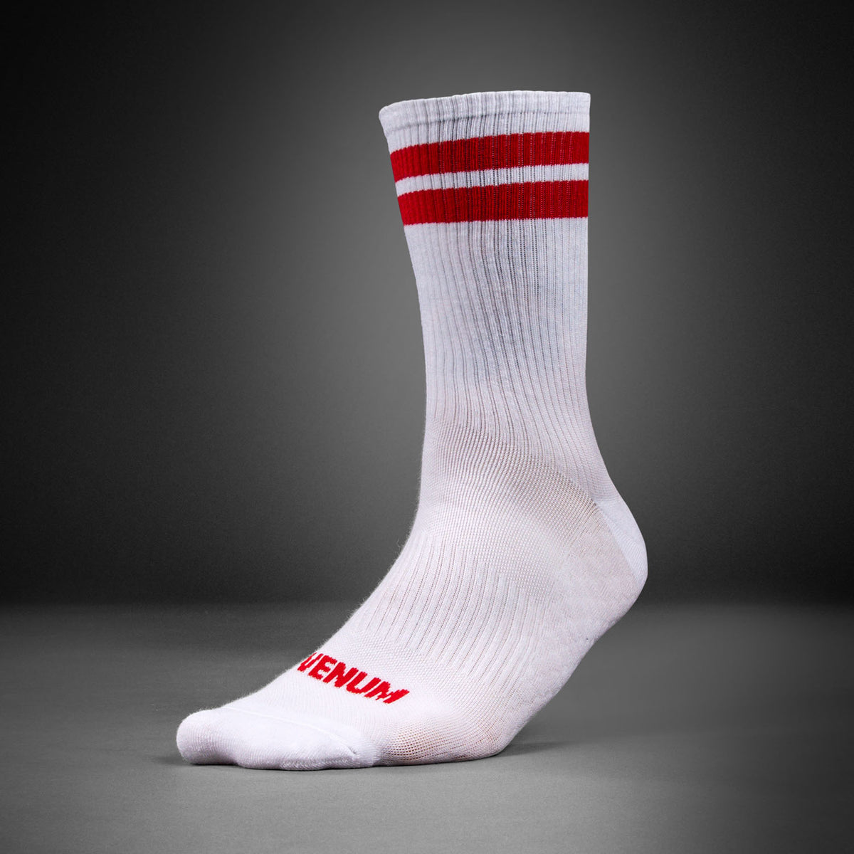 Venum Adrenaline Calcetines altos pack de 3 pares - Negro/Blanco/Rojo