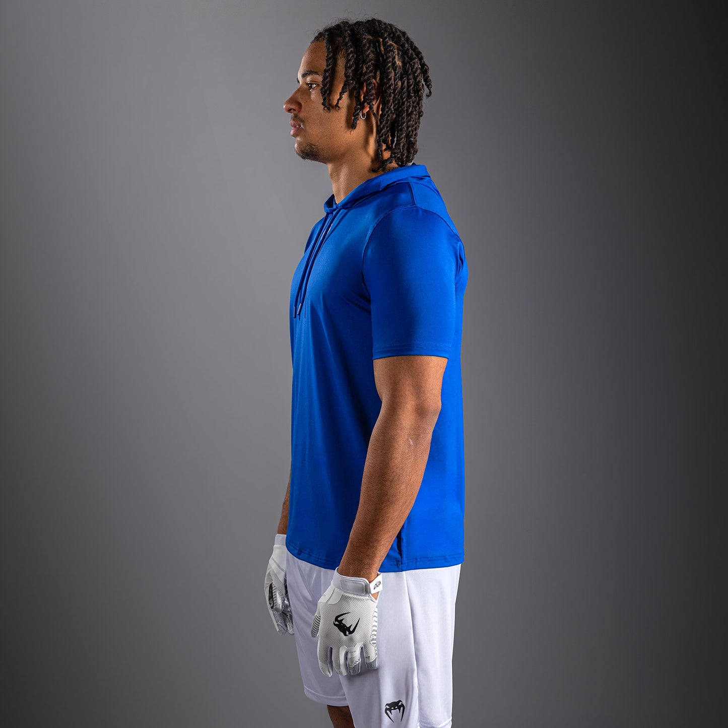 Venum Elite Sudadera Dry-Tech Manga Corta - Azul Real