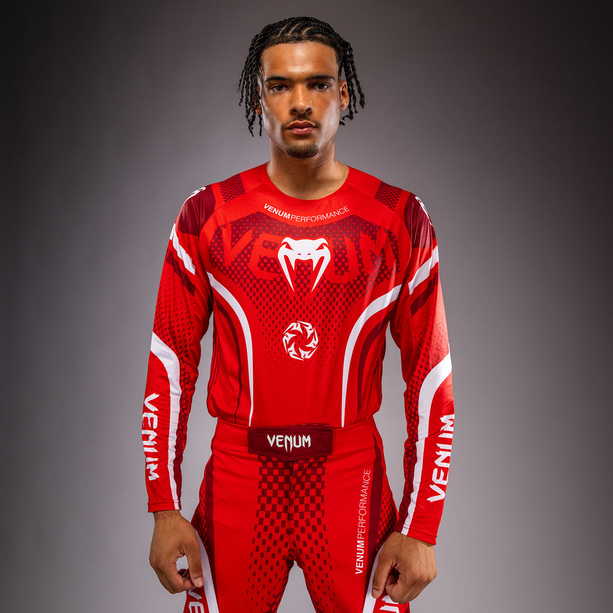 Venum MX Challenger Camiseta de Motorsports - Rojo