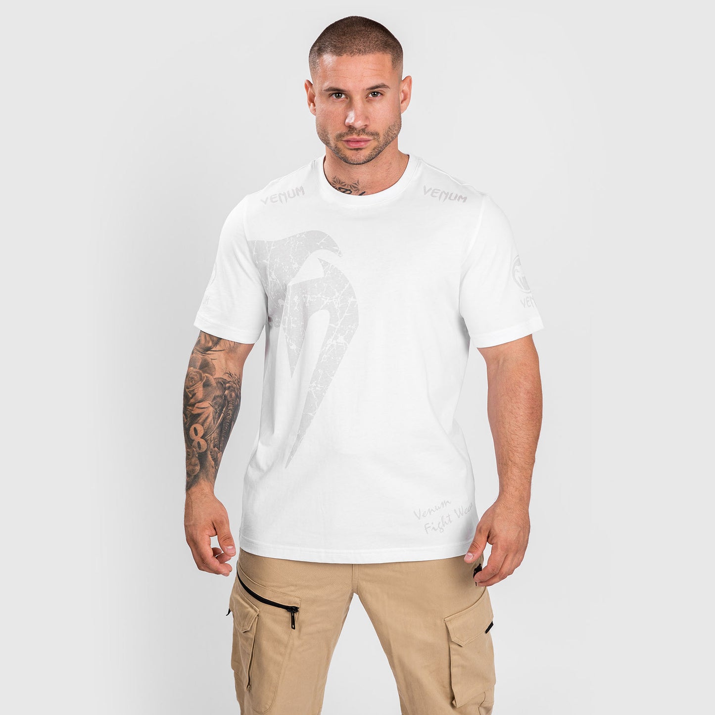 Camiseta Venum Giant Regular Fit - Blanco