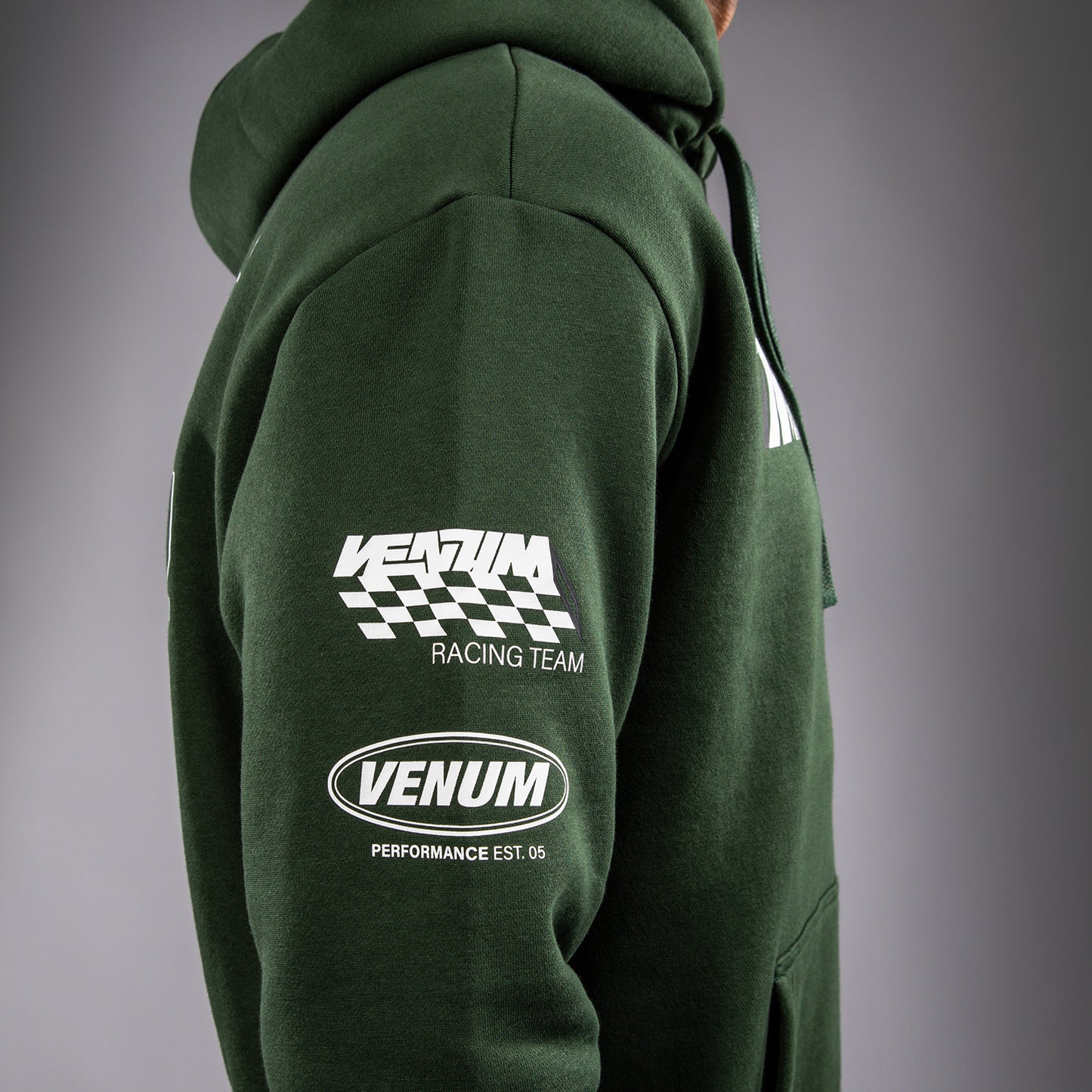 Venum Motorsport Sudadera con Capucha - Bosque Profundo