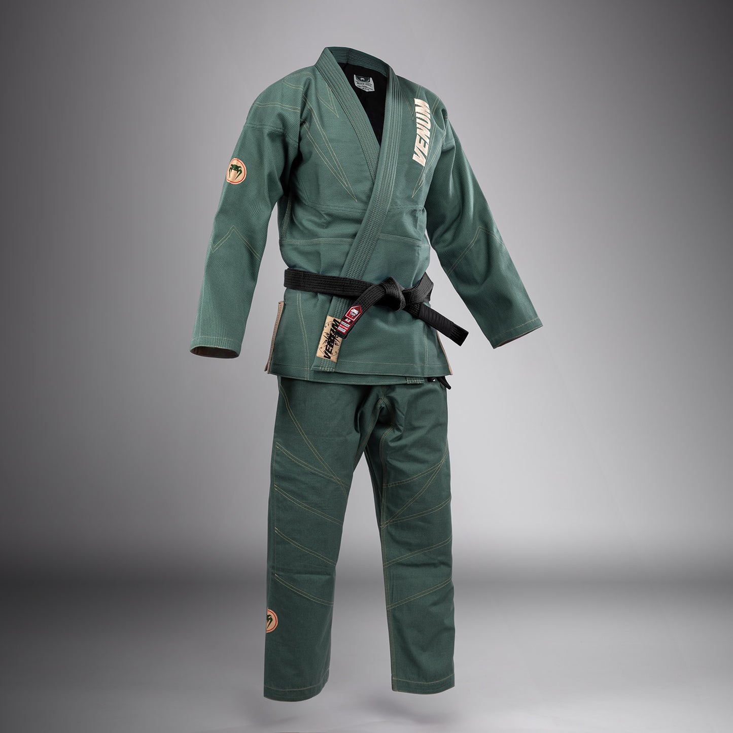 Venum Elite 5.0 - 450 - Gi de Jiu Jitsu Brasileño - Verde Bosque