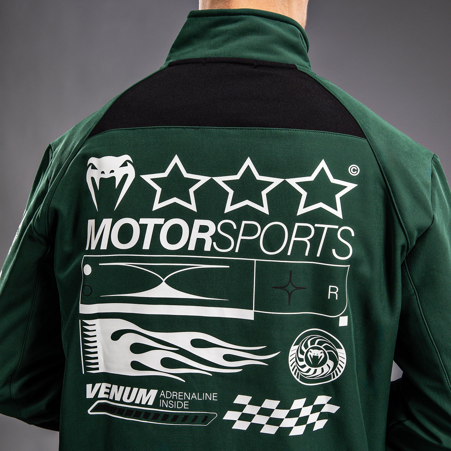 Venum Motorsport Chaqueta Softshell - Bosque Profundo