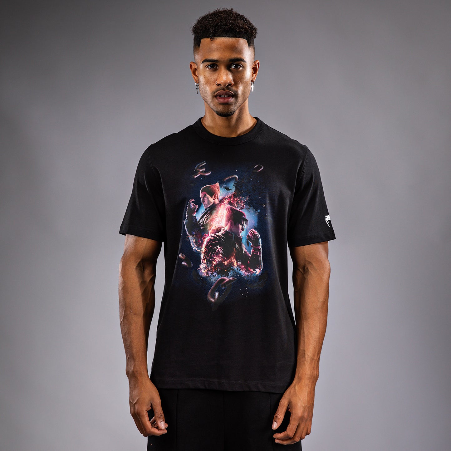 Venum x TEKKEN 8 - Camiseta Poster - Negro/Blanco