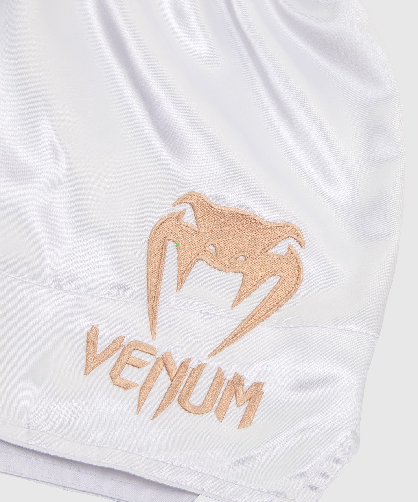 Short de Muay Thai Venum Classic - Blanco/Oro