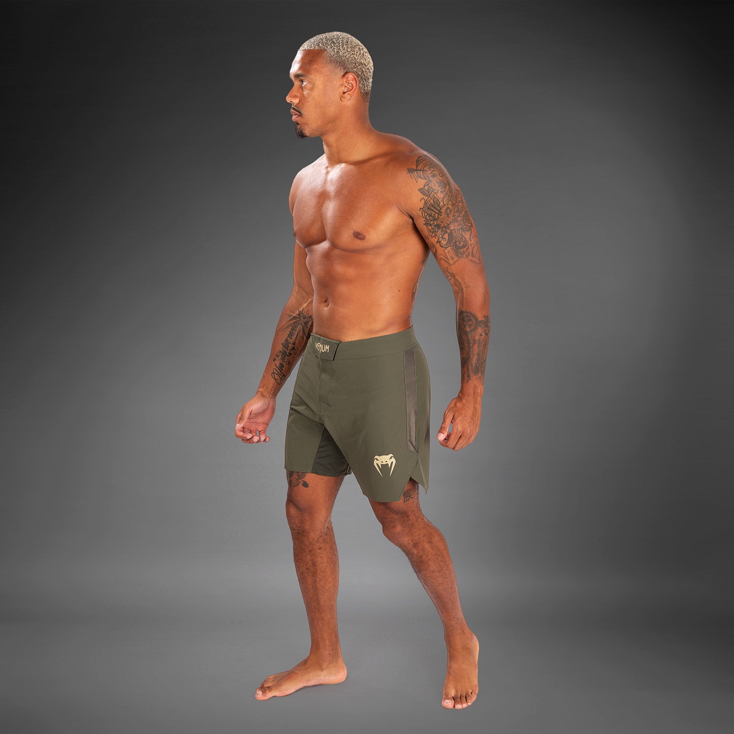 Venum Contender Pantalones cortos de lucha para hombre - Caqui
