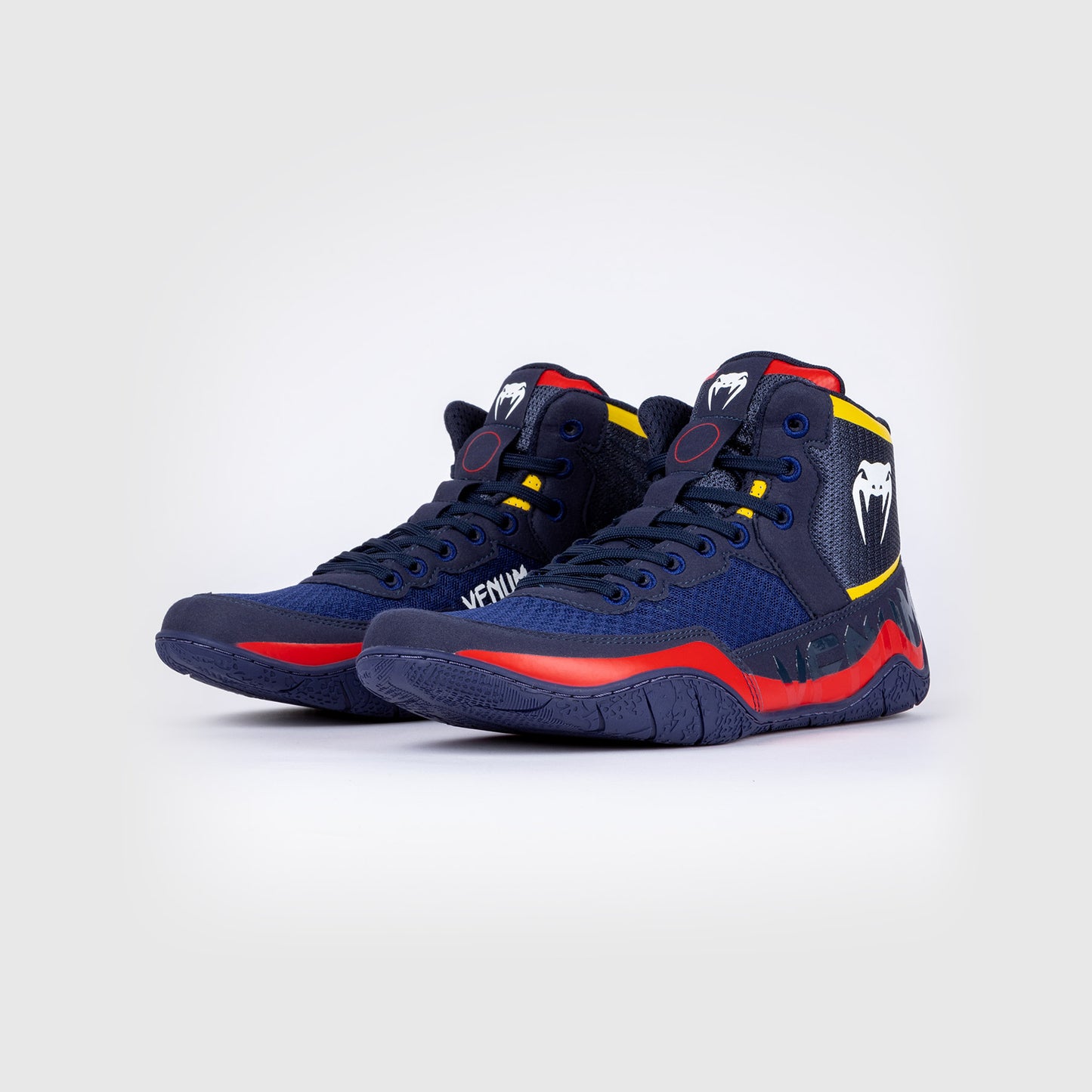 Venum Elite Zapatillas de Lucha - Azul/Amarillo