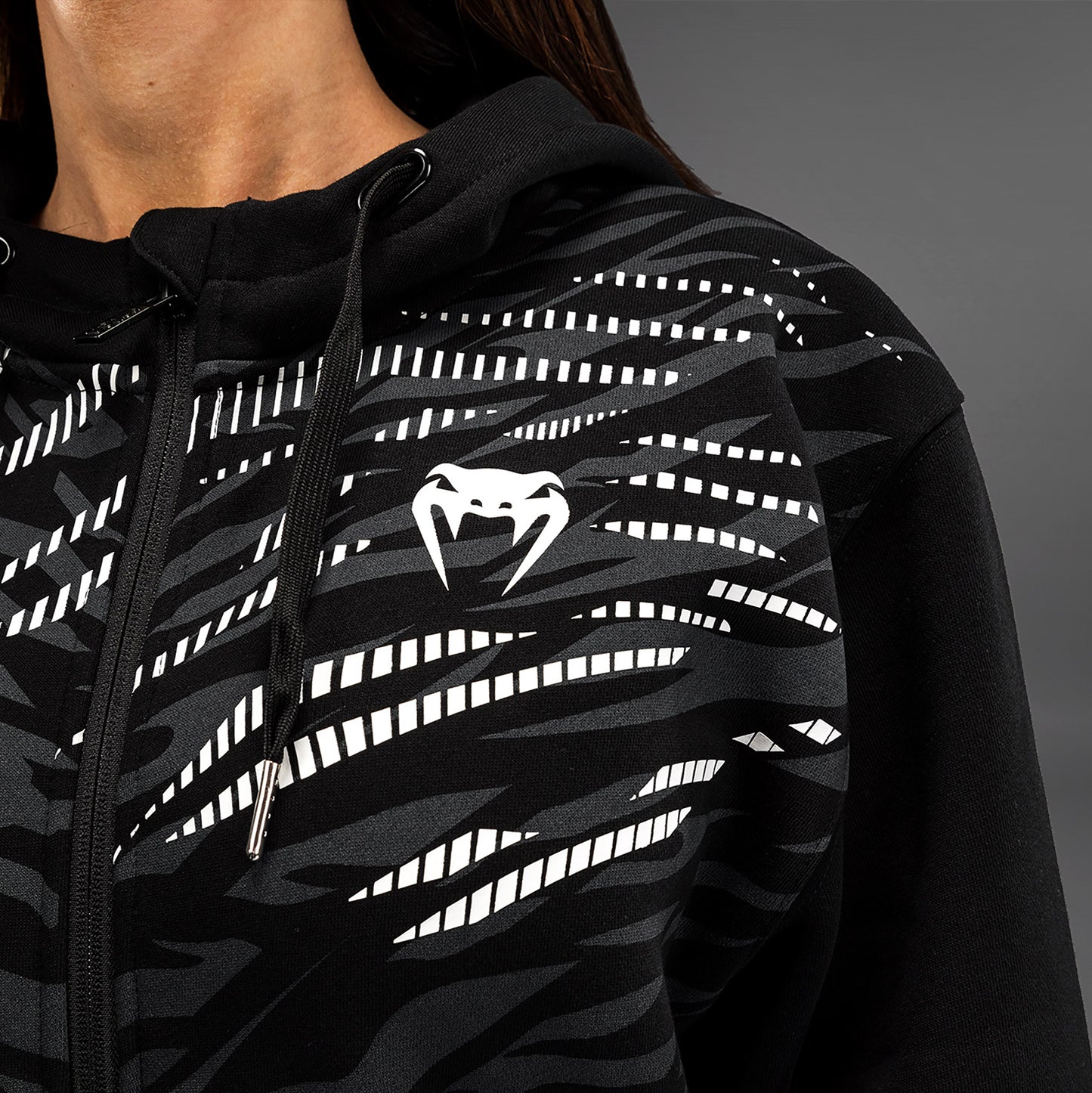 UFC Fusion by Venum Replica Sudadera con Cremallera para Mujer - Negro
