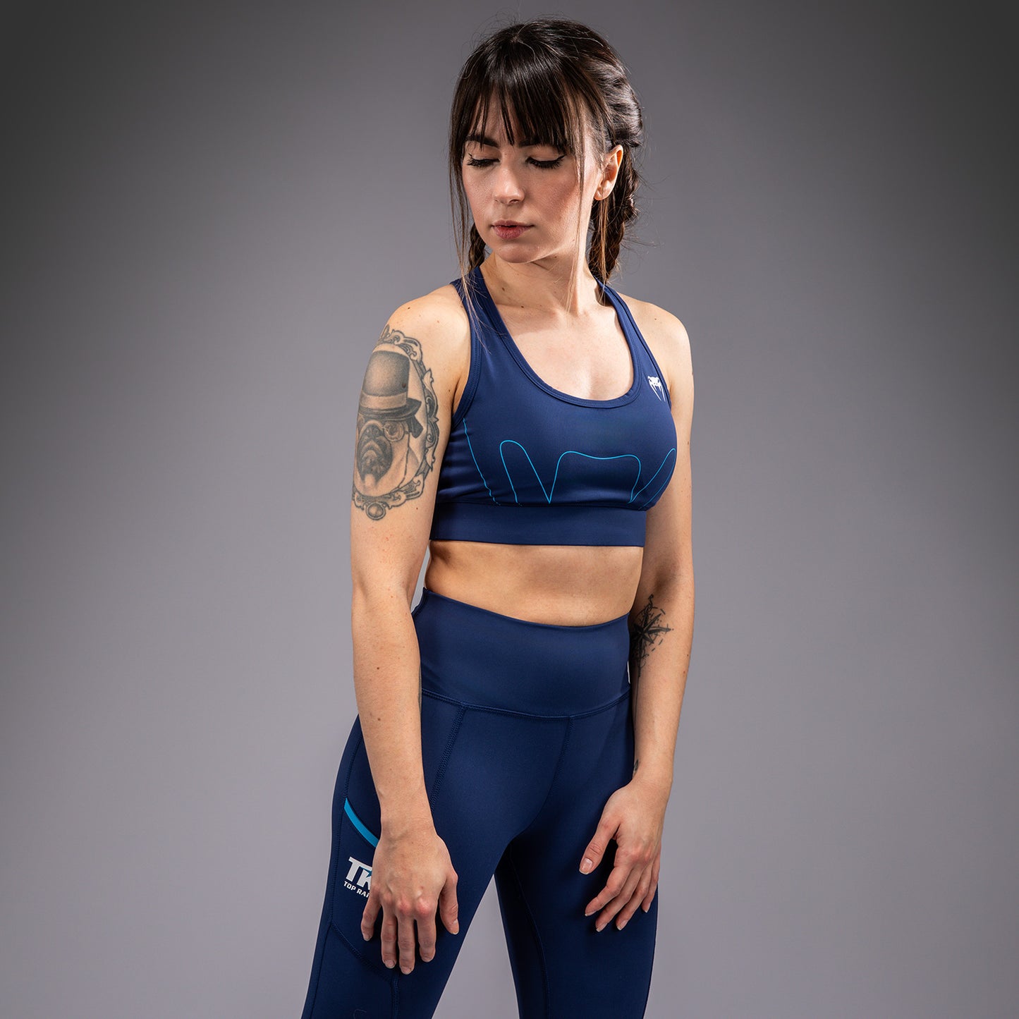 Venum x Top Rank Original Sujetador deportivo para Mujer - Azul Marino