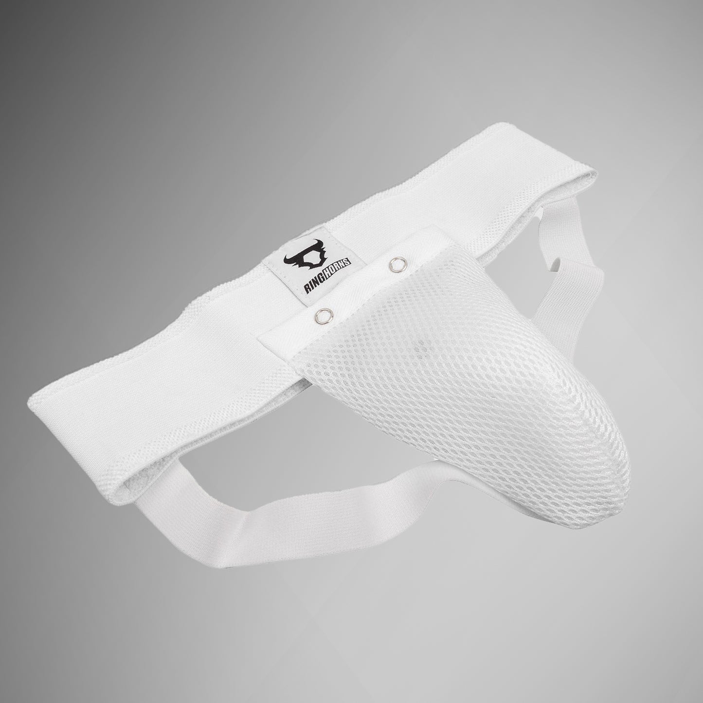 Ringhorns Charger by Venum Kids Coquilla y Porta-Coquilla – Blanco