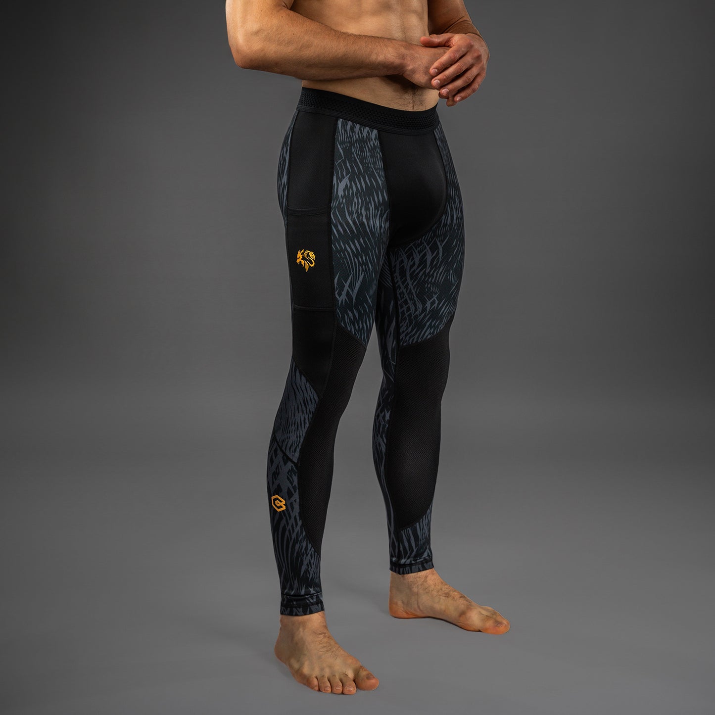 Venum x Chimaev Spats  - Negro/Gris