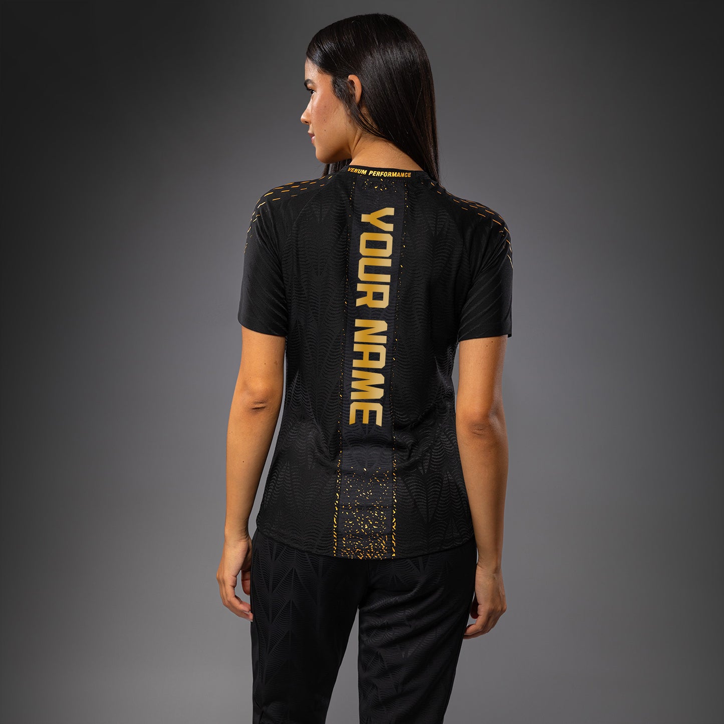 UFC Zenith by Venum Authentic Fight Night Camiseta oficial Walkout Mujer Personalizado - Champion