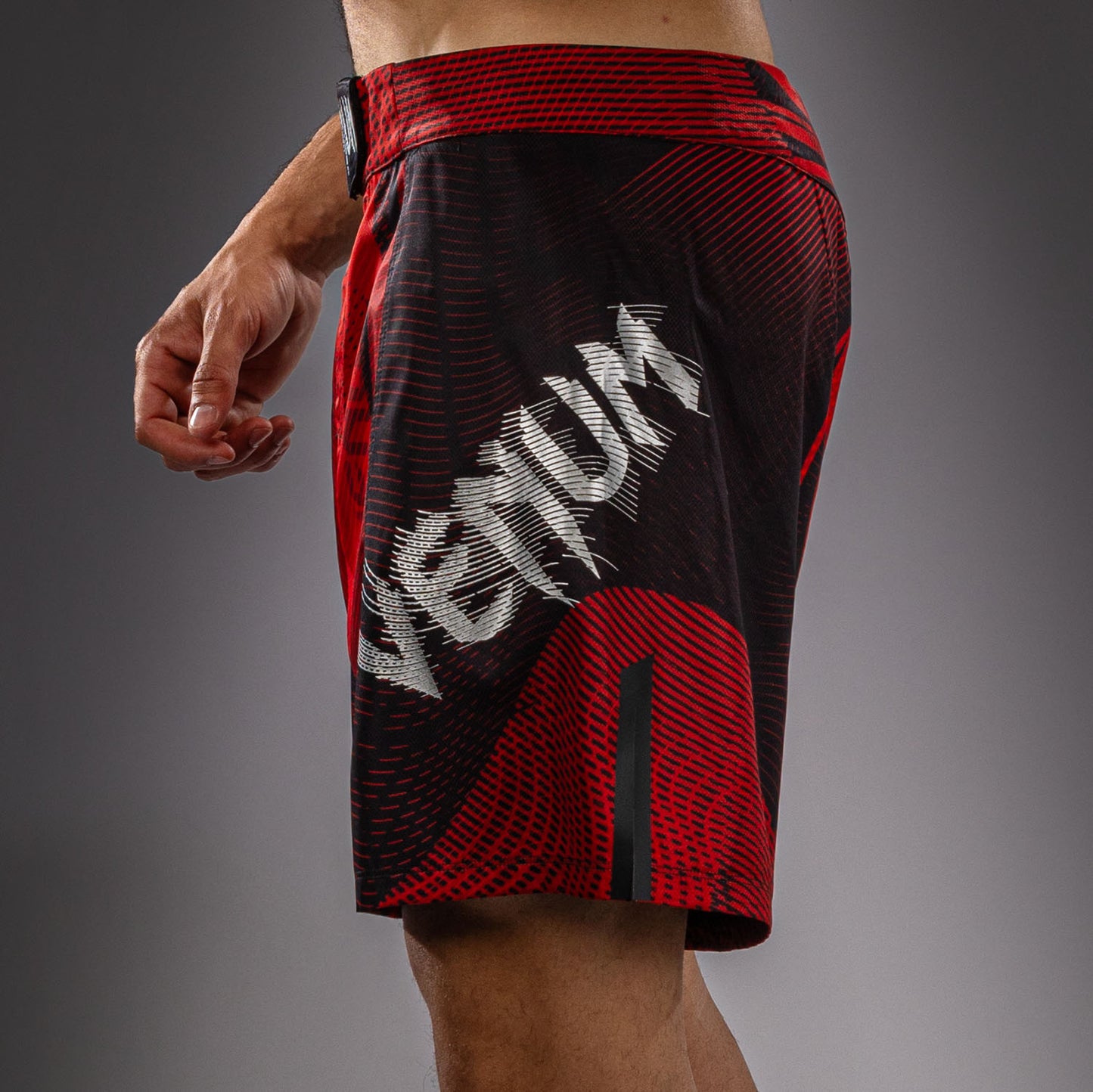 Venum Galactic 3.0 Pantalón Corto de Combate - Rojo/Plata