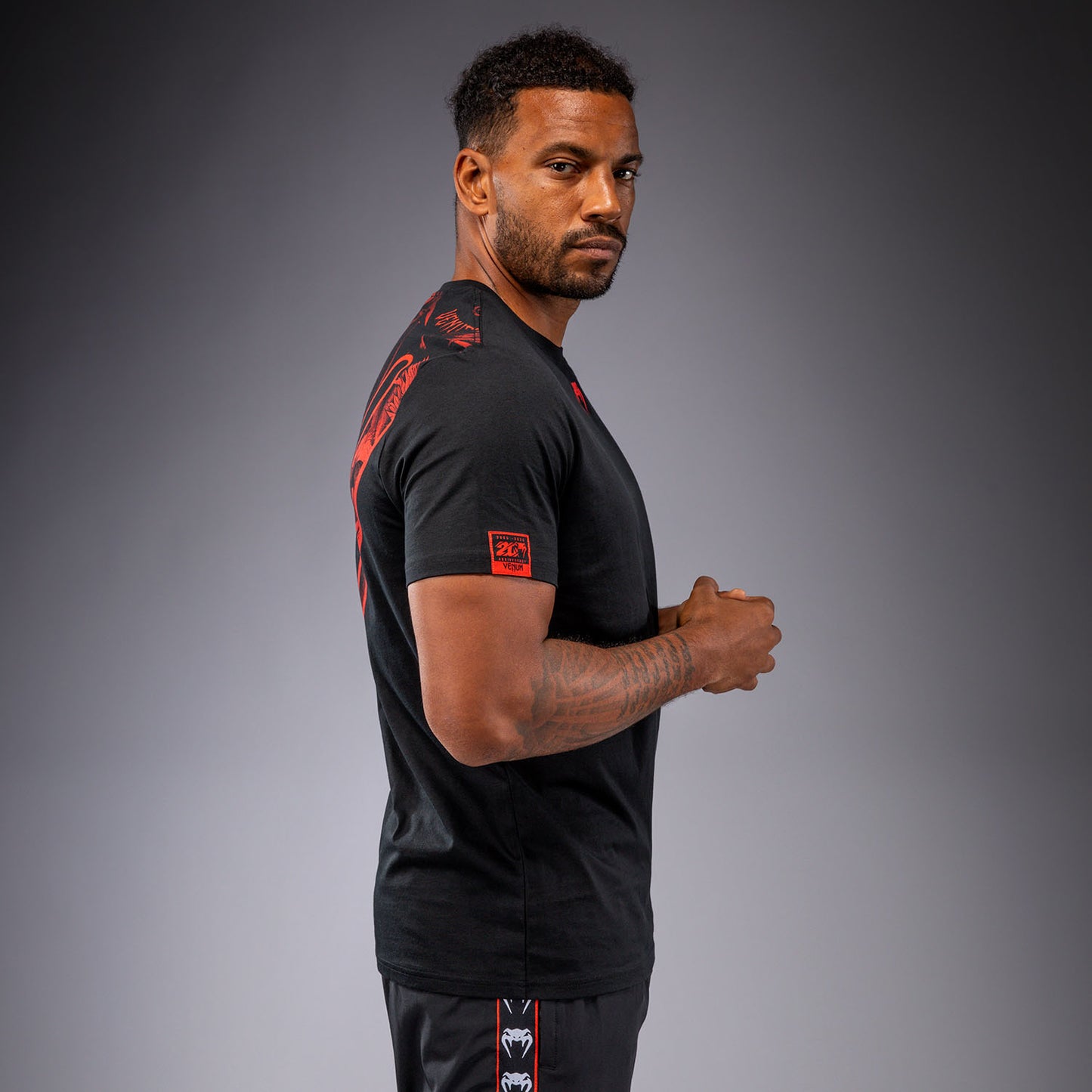 Venum 20th Anniversary Camiseta - Negro/Rojo