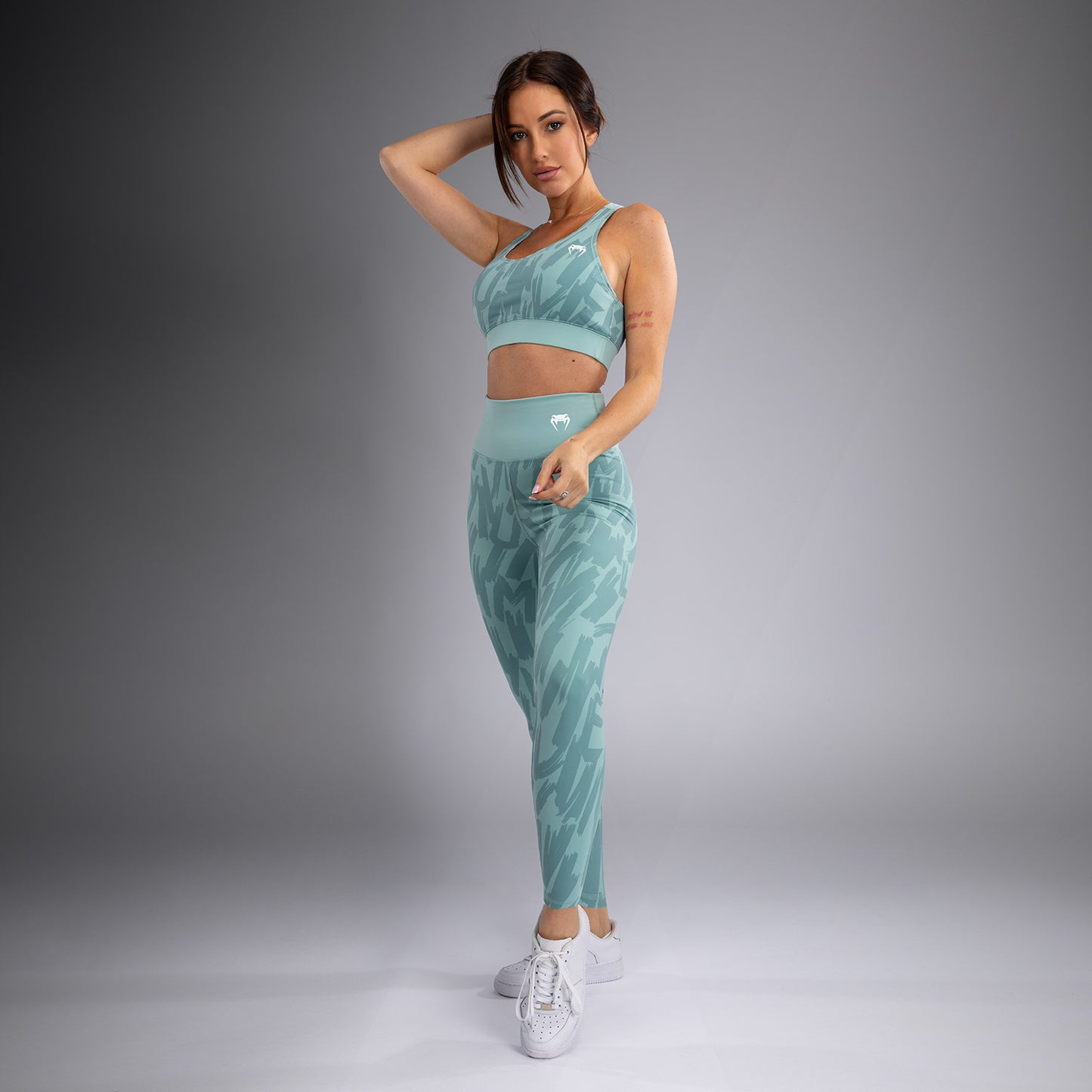 Venum Graffiti Leggings de Largo Completo para Mujer - Aqua