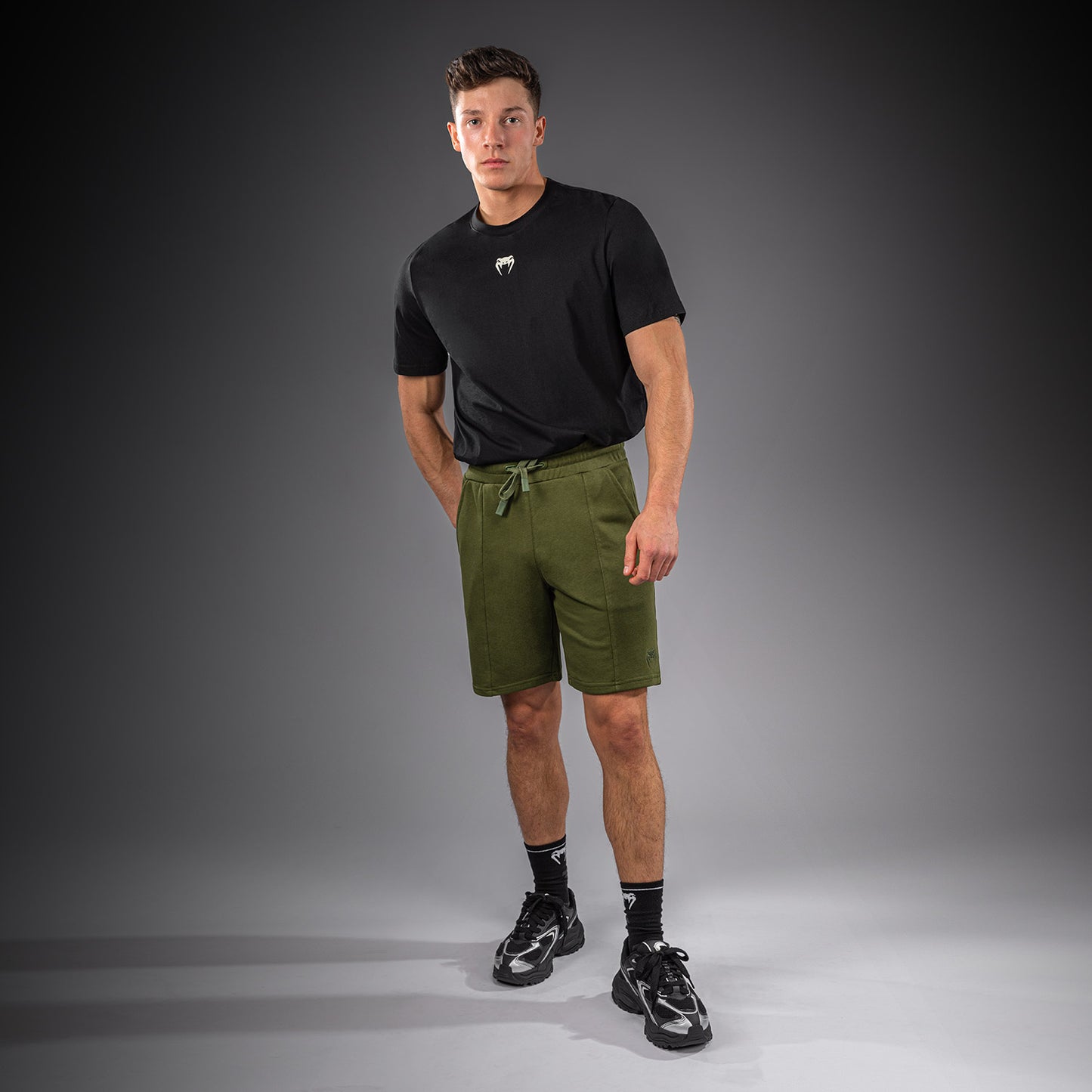 Venum Classic Fleece Short de Algodón – Caqui