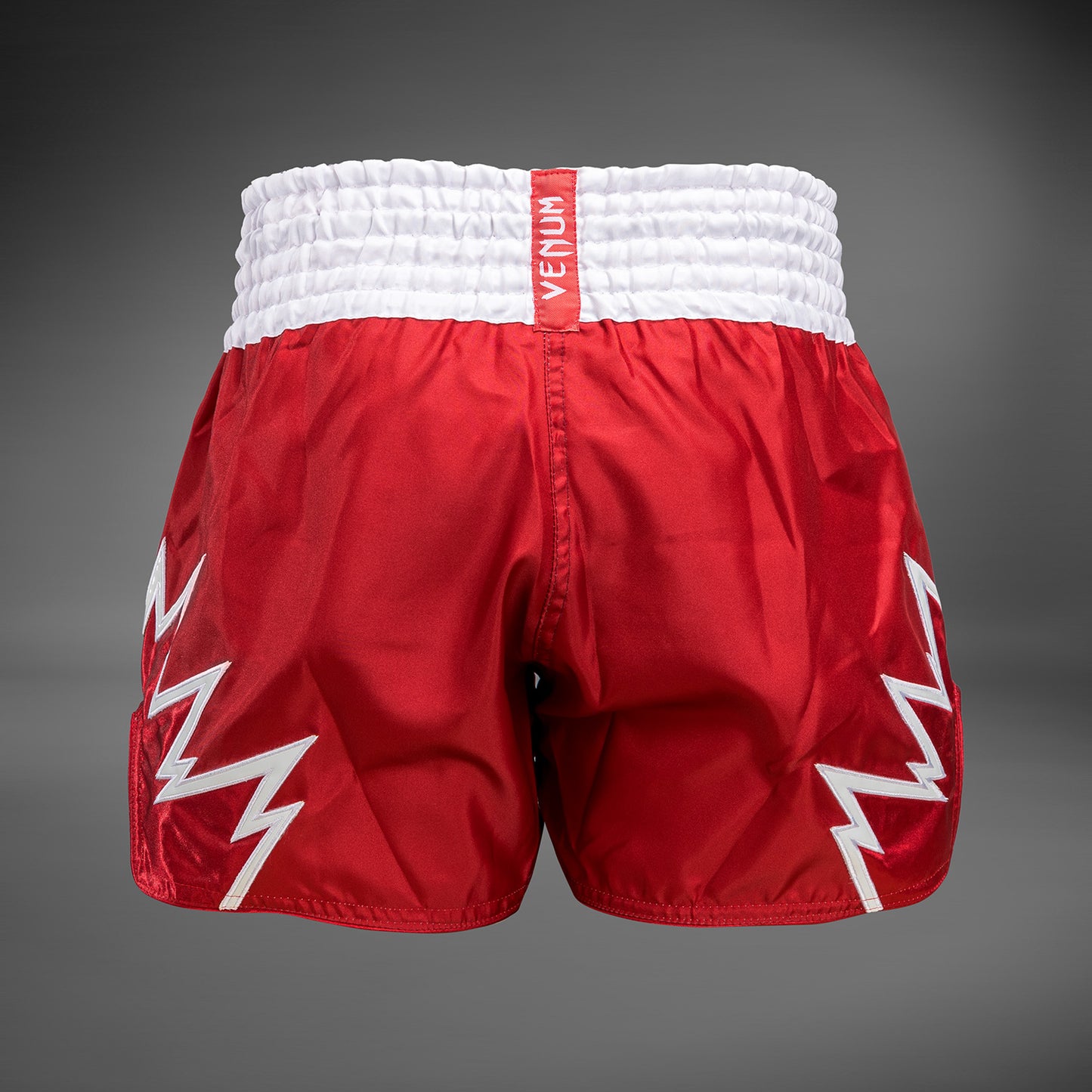 Venum Inferno Pantalones cortos de Muay Thai - Rojo/Blanco