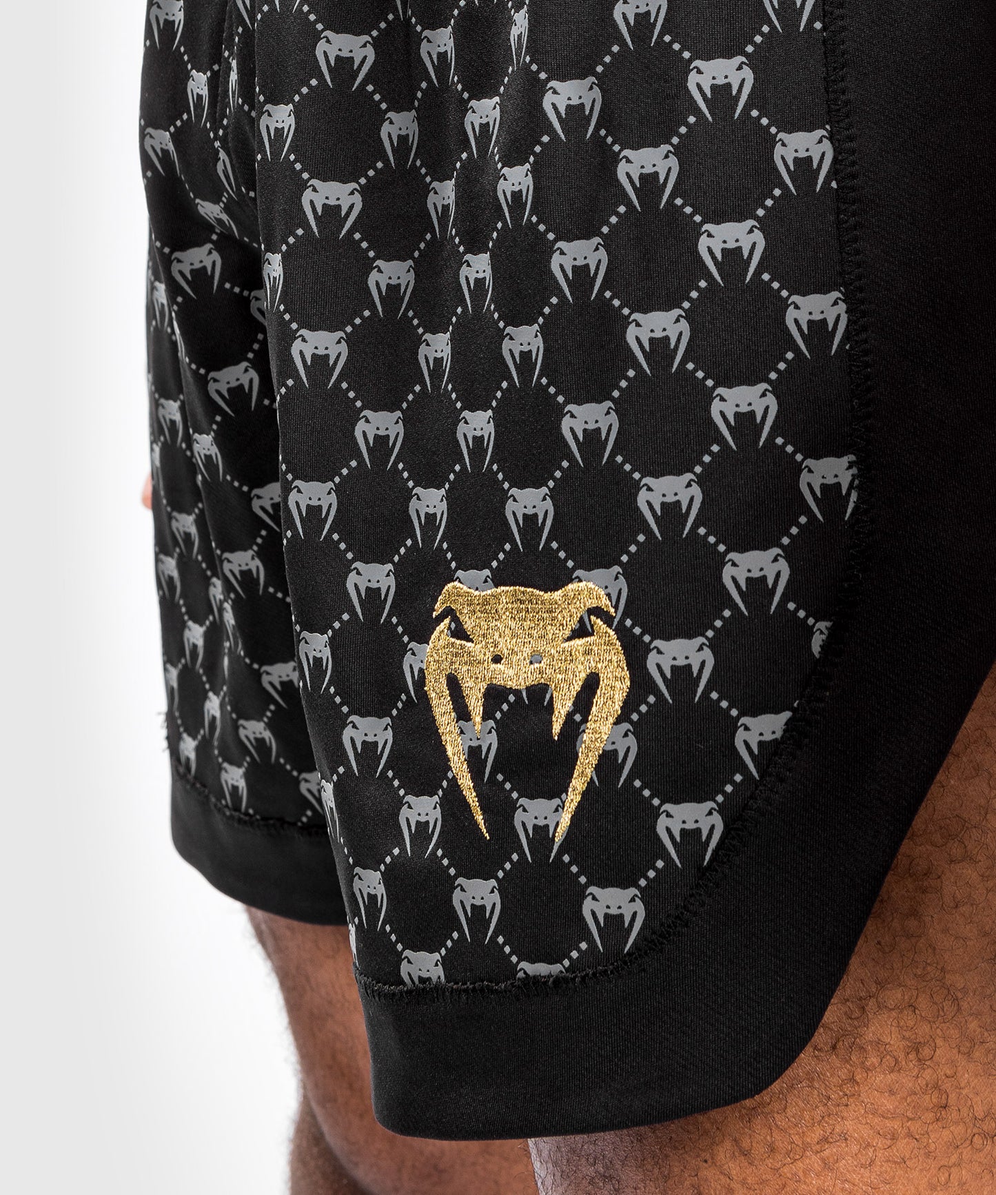 Shorts de Boxeo Venum Monogram - Negro