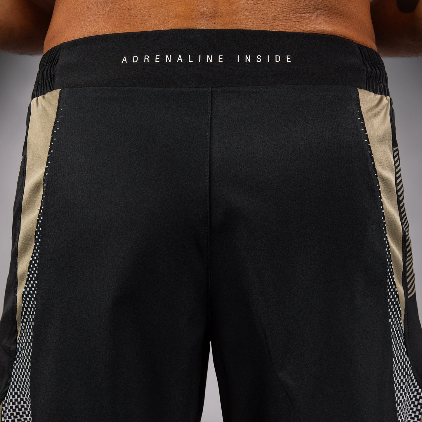 Venum Adrenaline Pantalones Cortos de Lucha – Negro/Arena