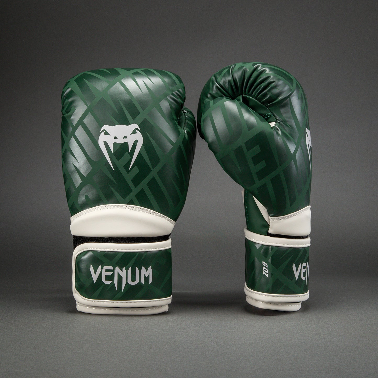 Venum Contender 1.5 XT Guantes de Boxeo  para niños - Verde Bosque/Blanco Roto