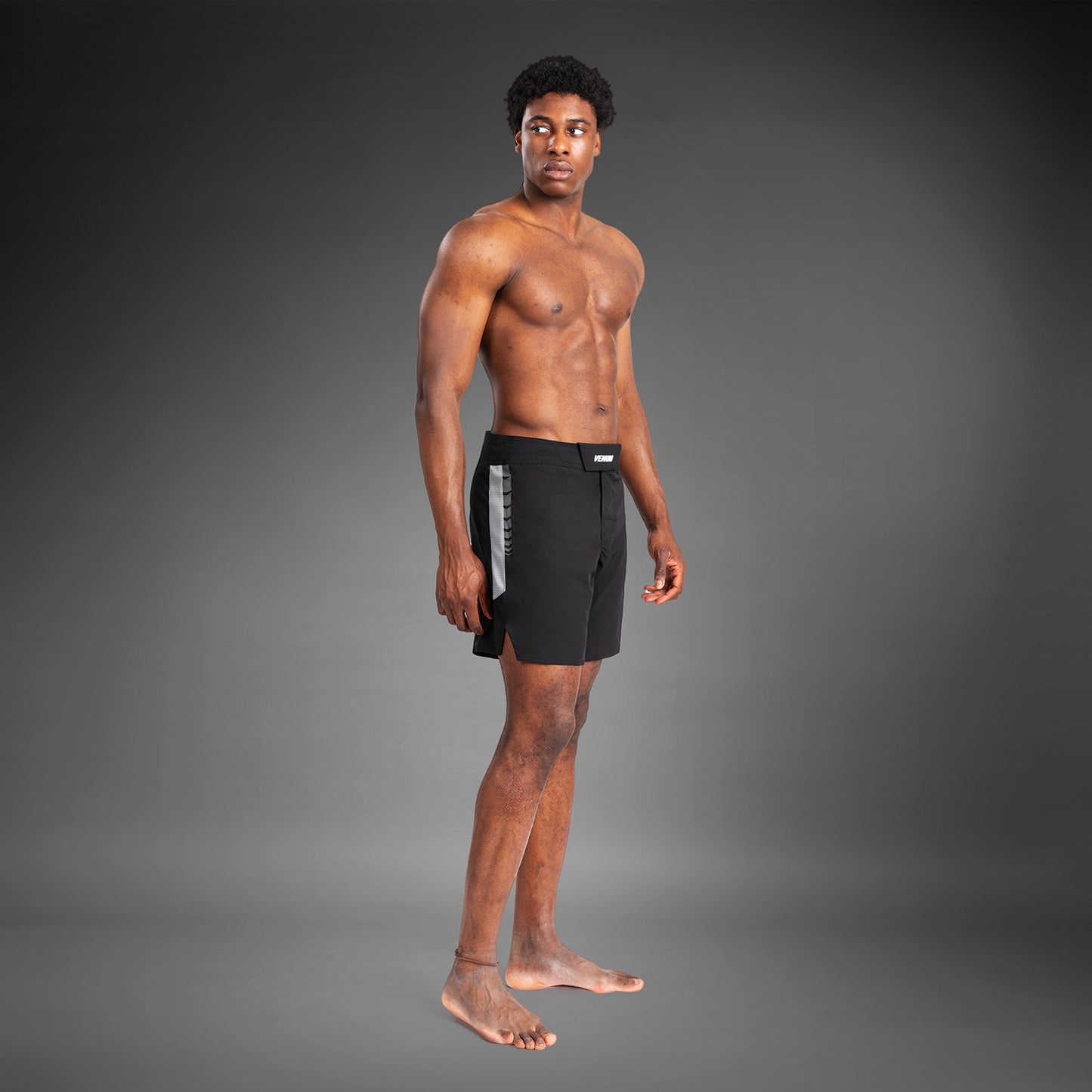 Venum Tempest Pantalones Cortos De Combate para Hombre - Negro/Gris
