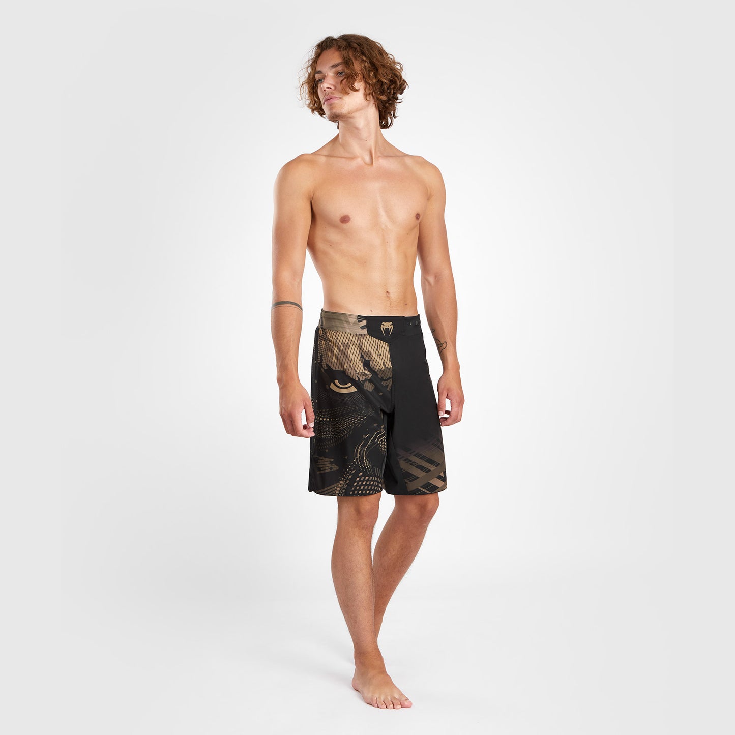 Venum Gorilla Jungle Pantalón Corto de Combate - Negro/Arena