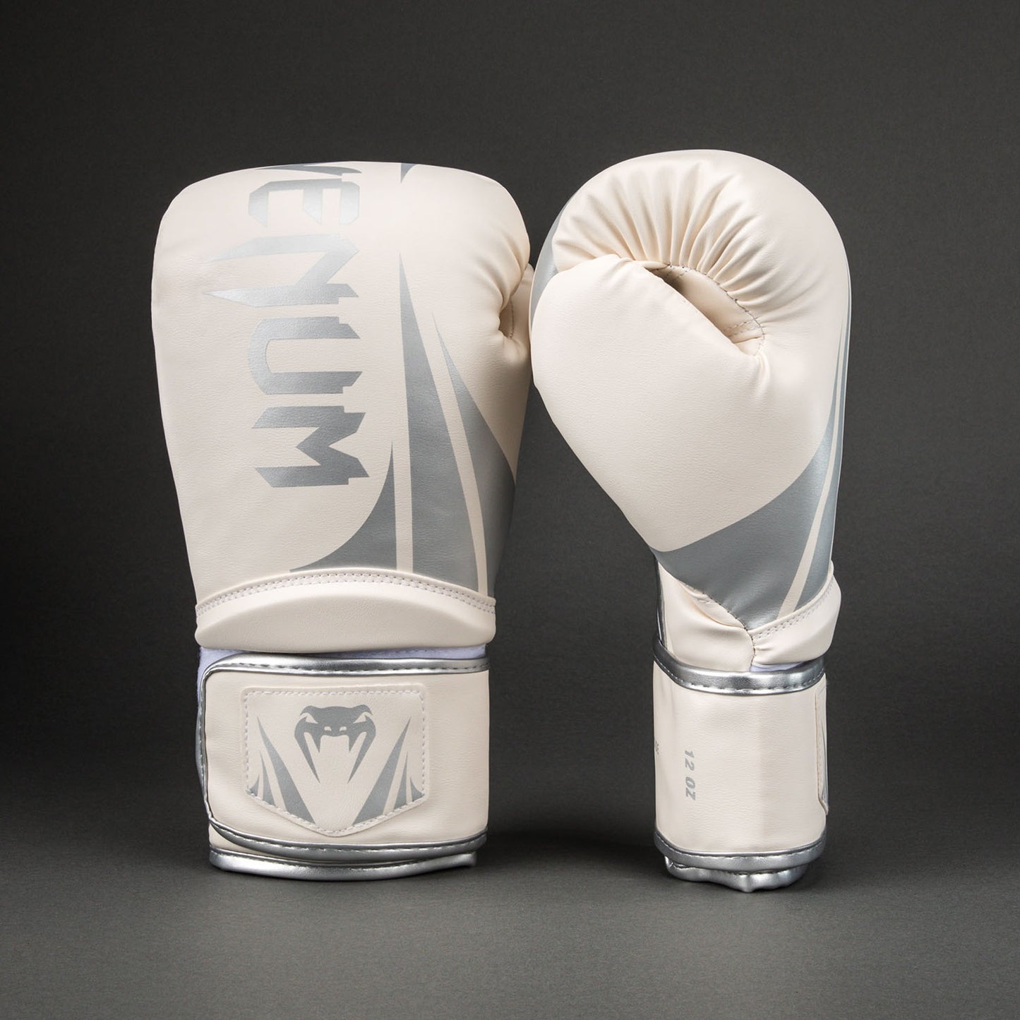 Venum Challenger 2.5 Guantes de Boxeo – Blanco/Plateado