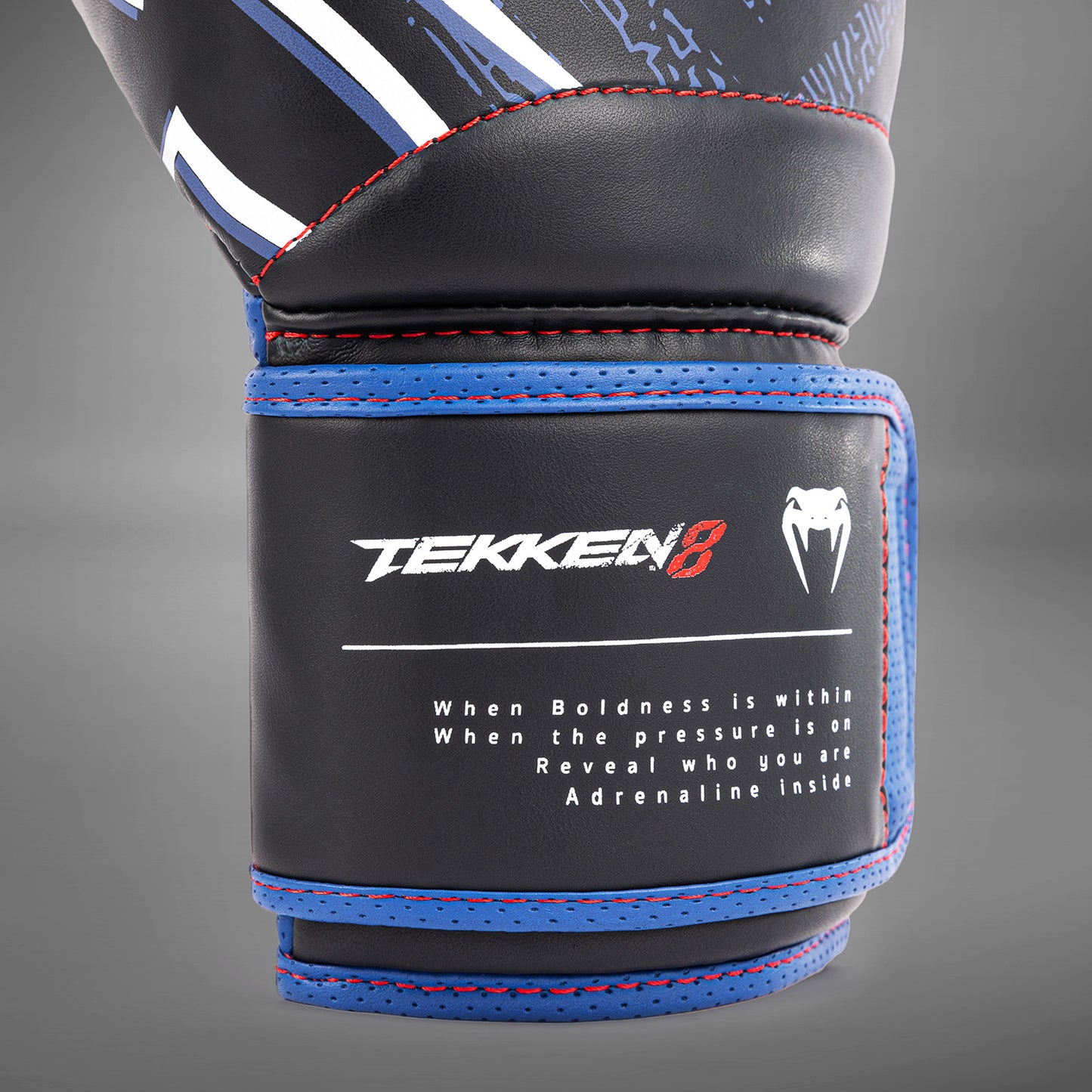Venum x TEKKEN 8 - Jin Kazama Guantes de Boxeo - Azul/Negro/Blanco