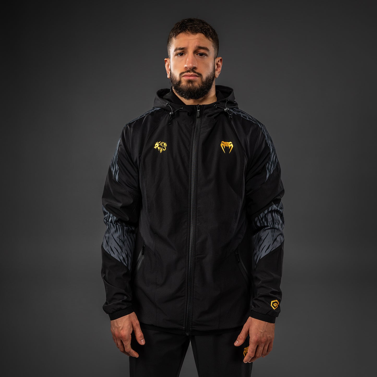 Venum x Chimaev Chaqueta Deportiva  - Negro/Gris