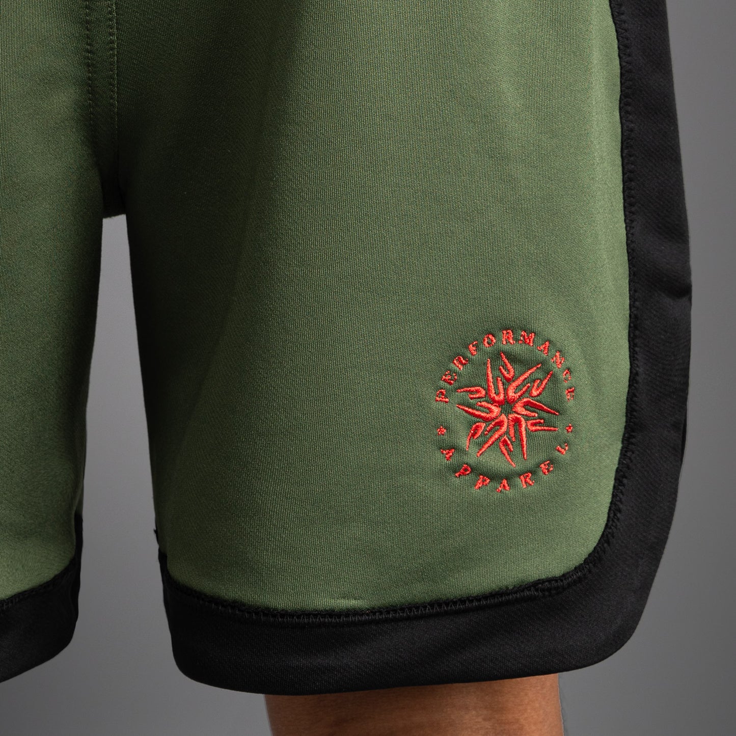 Venum Classic Pantalones Cortos de Boxeo para Niños - Verde Militar/Naranja