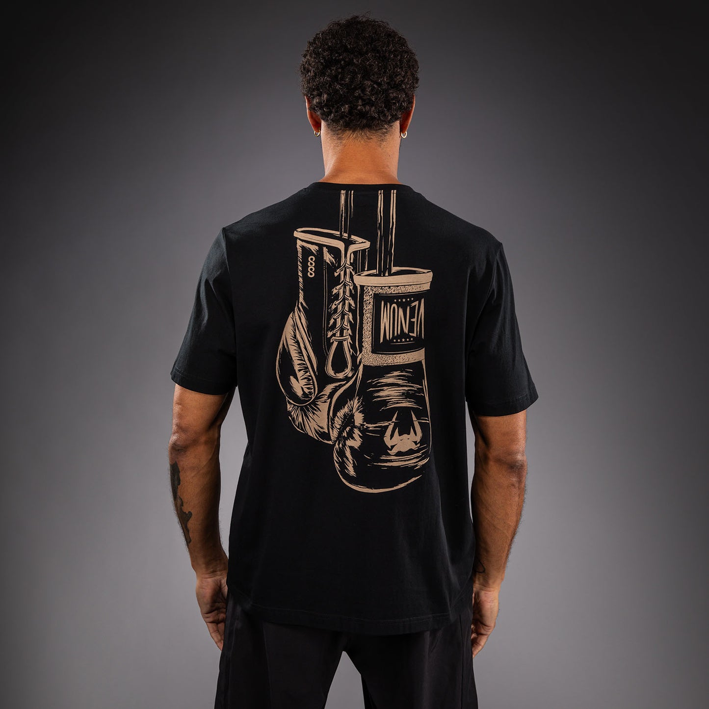 Venum Fight Icon Camiseta de Algodón - Negro