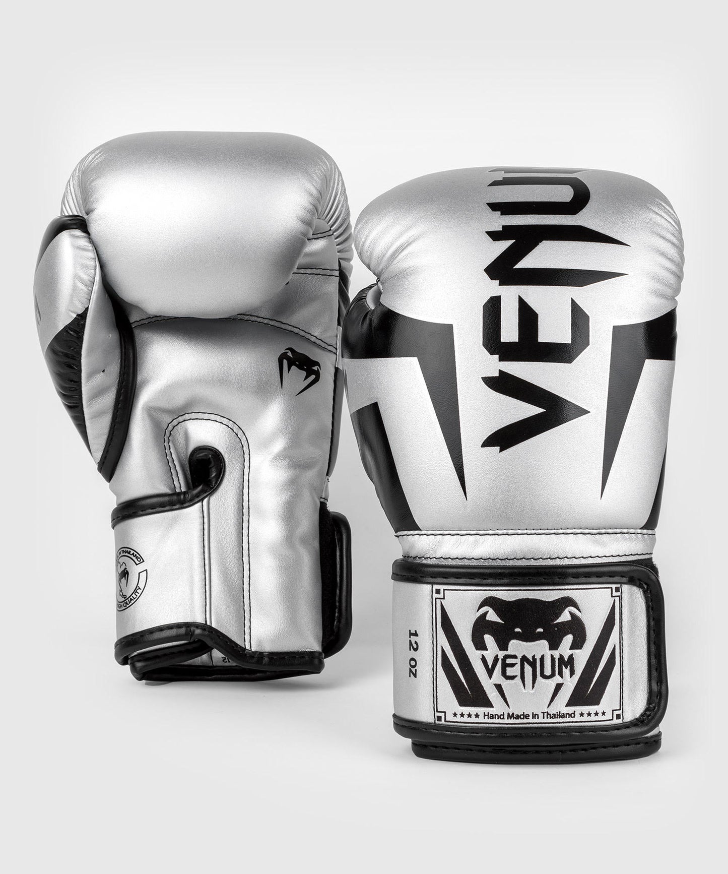 Venum Elite Guantes de boxeo - Plata/Negro