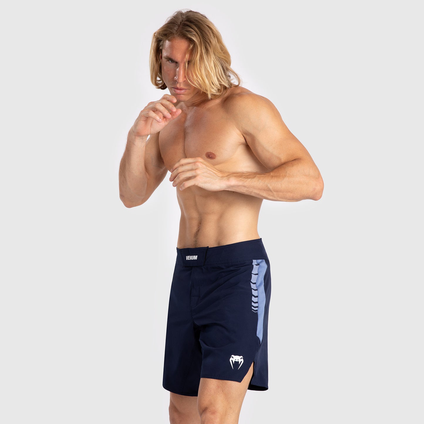 Venum Tempest Pantalones Cortos De Combate para Hombre - Azul Marino/Azul