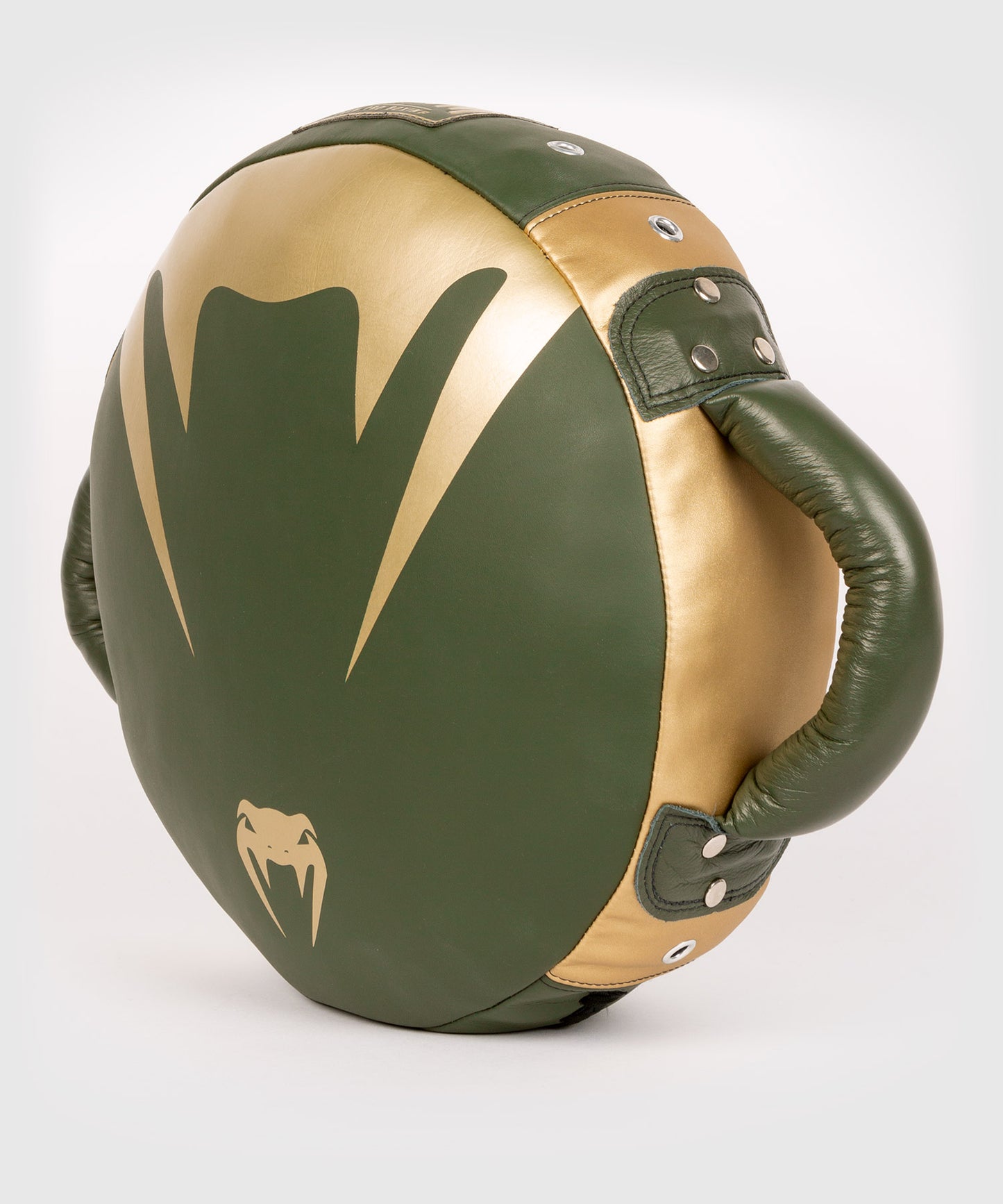 Escudo de puño redondo Venum Pro Boxing - Caqui/Oro