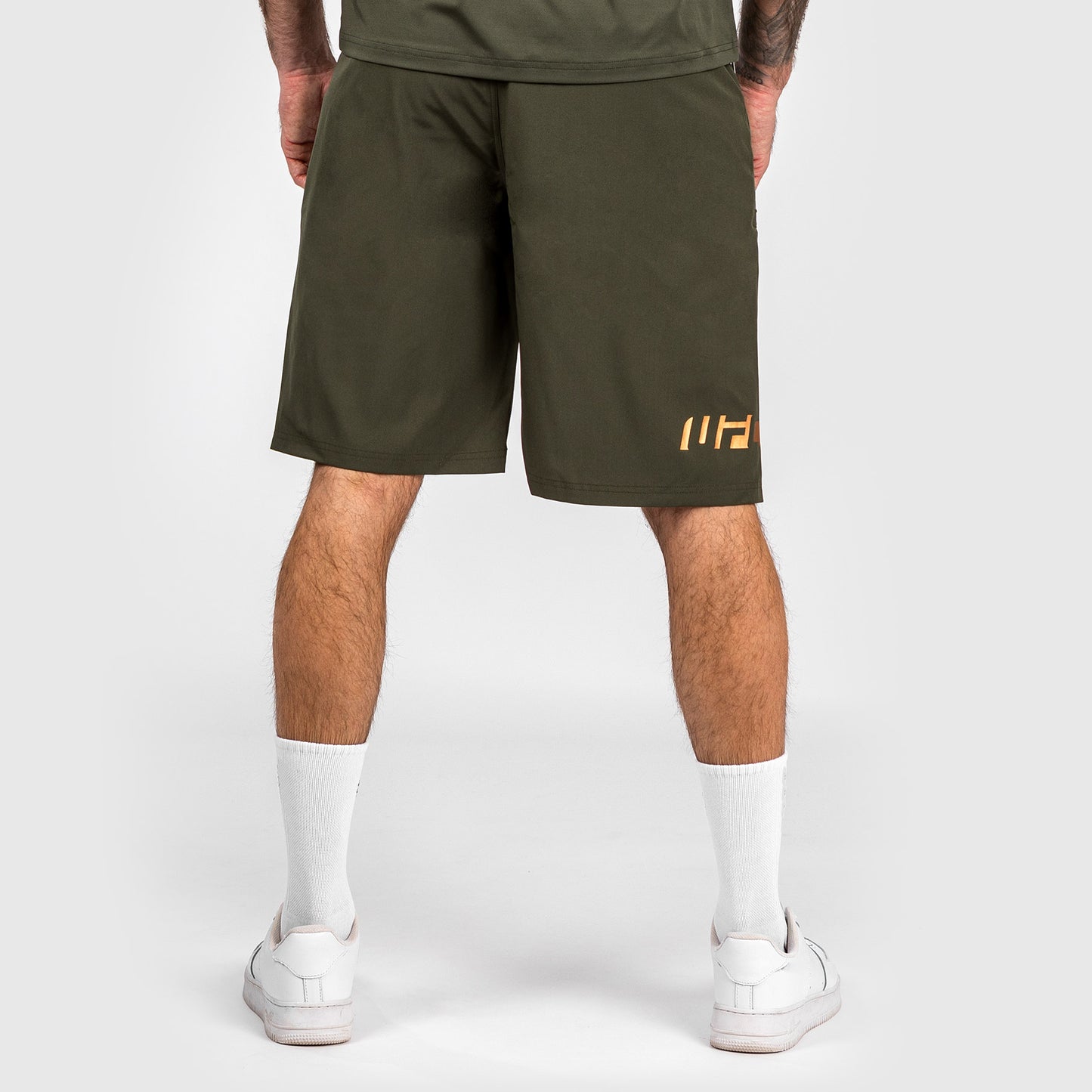 UFC Adrenaline by Venum Fight Week Pantalones cortos de alto rendimiento para Hombre - Caqui/Bronce