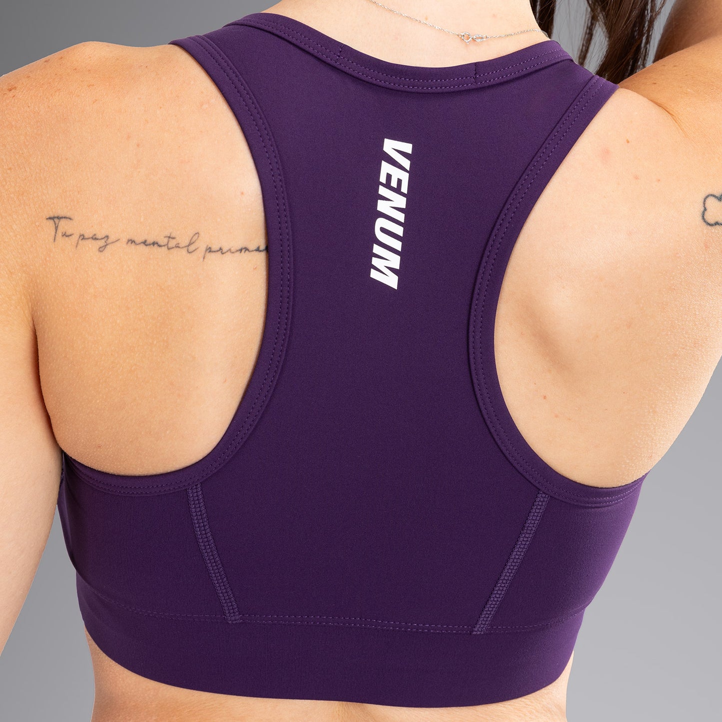 Venum Essential Medium Impact Sujetador deportivo para Mujer - Púrpura Profundo